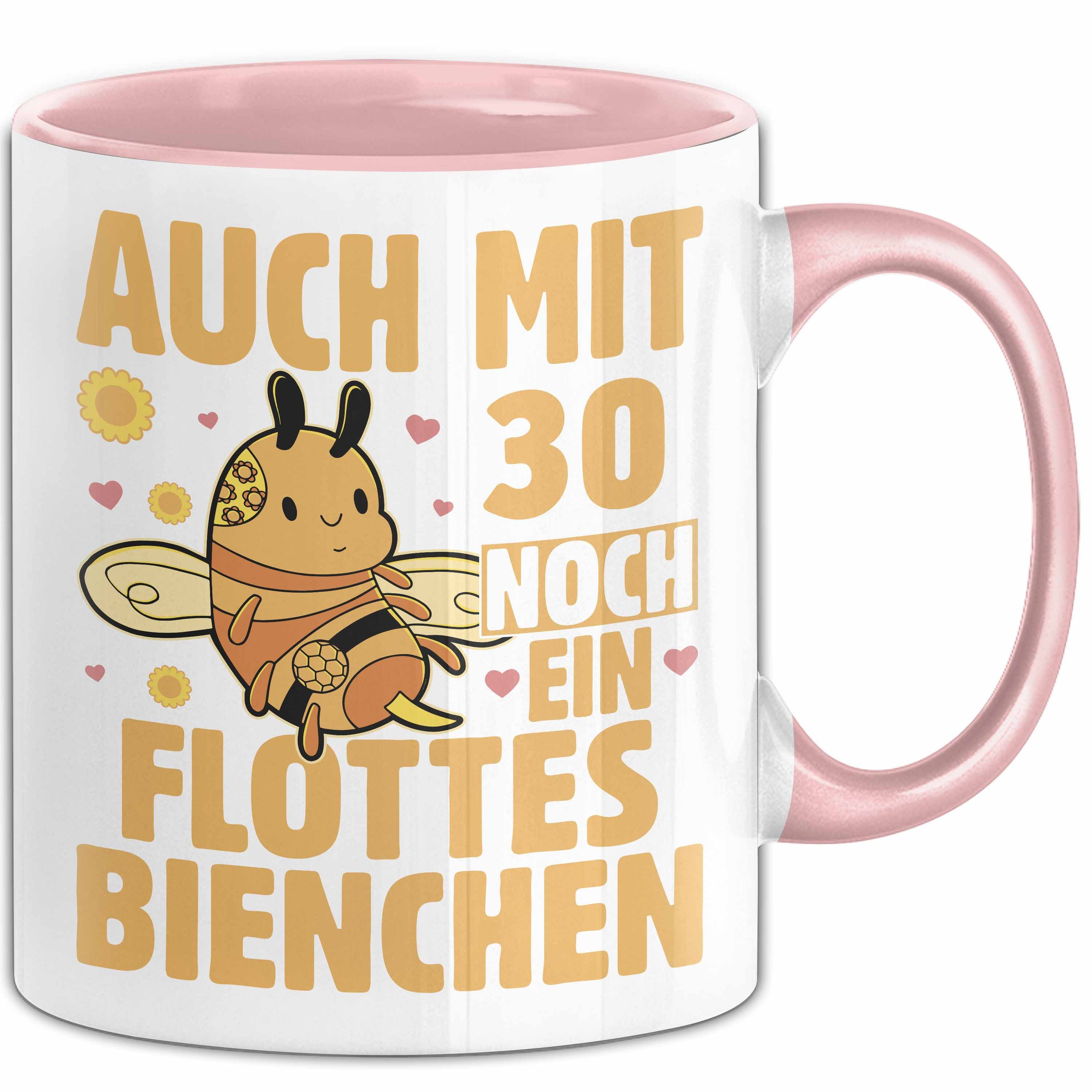 Trendation Tasse 30. Geburtstag Tasse Geschenk Frauen Mutter Lustig Auch mit 30 Noch