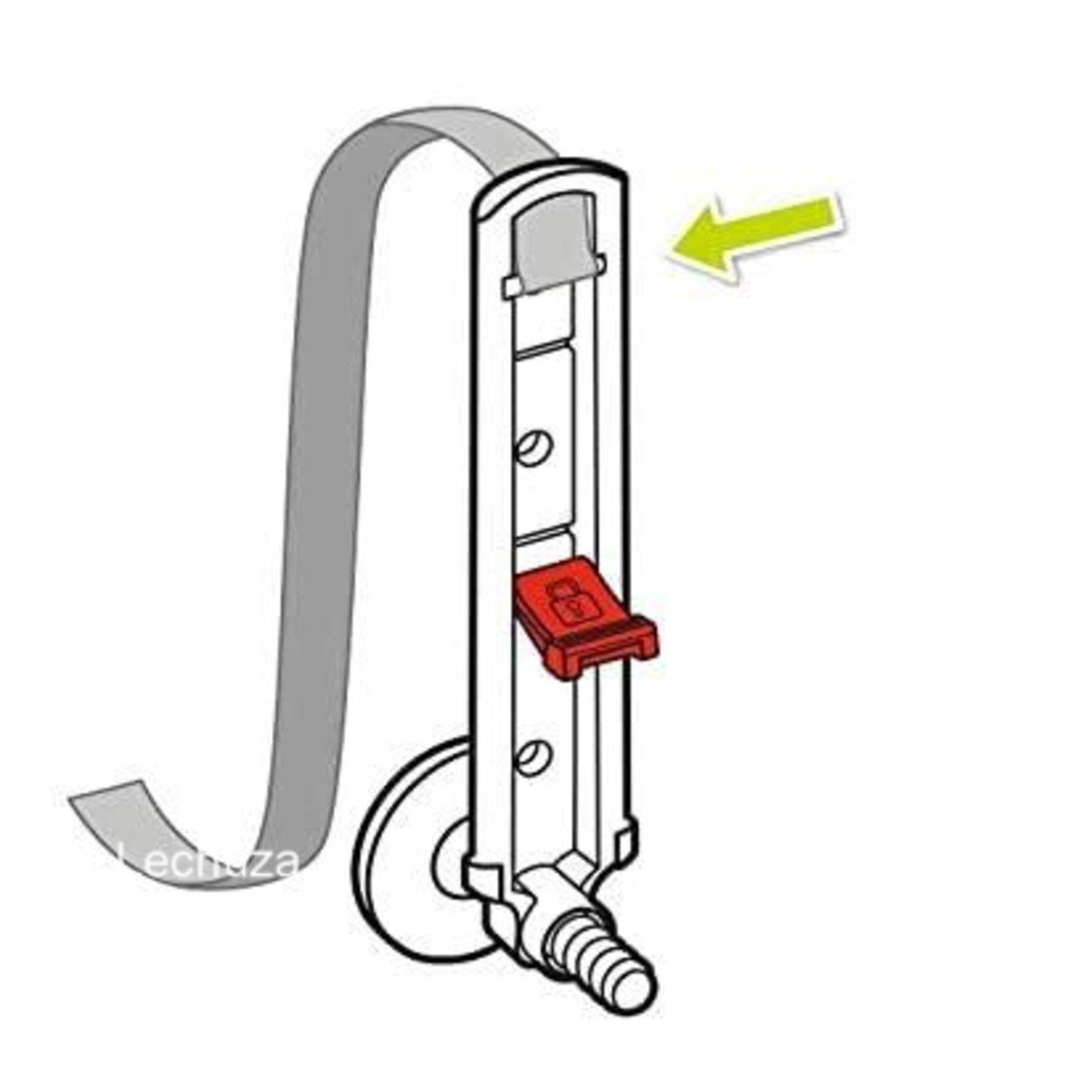 Lechuza® Balkonkasten Gurtband für Balconera 80 cm weiß-grau