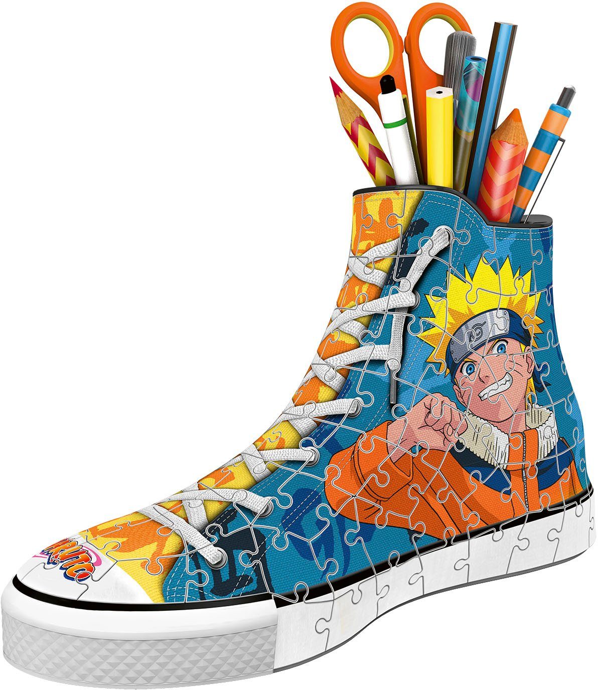 Ravensburger 3D-Puzzle Sneaker Naruto, 108 Puzzleteile, Made in Europe günstig online kaufen