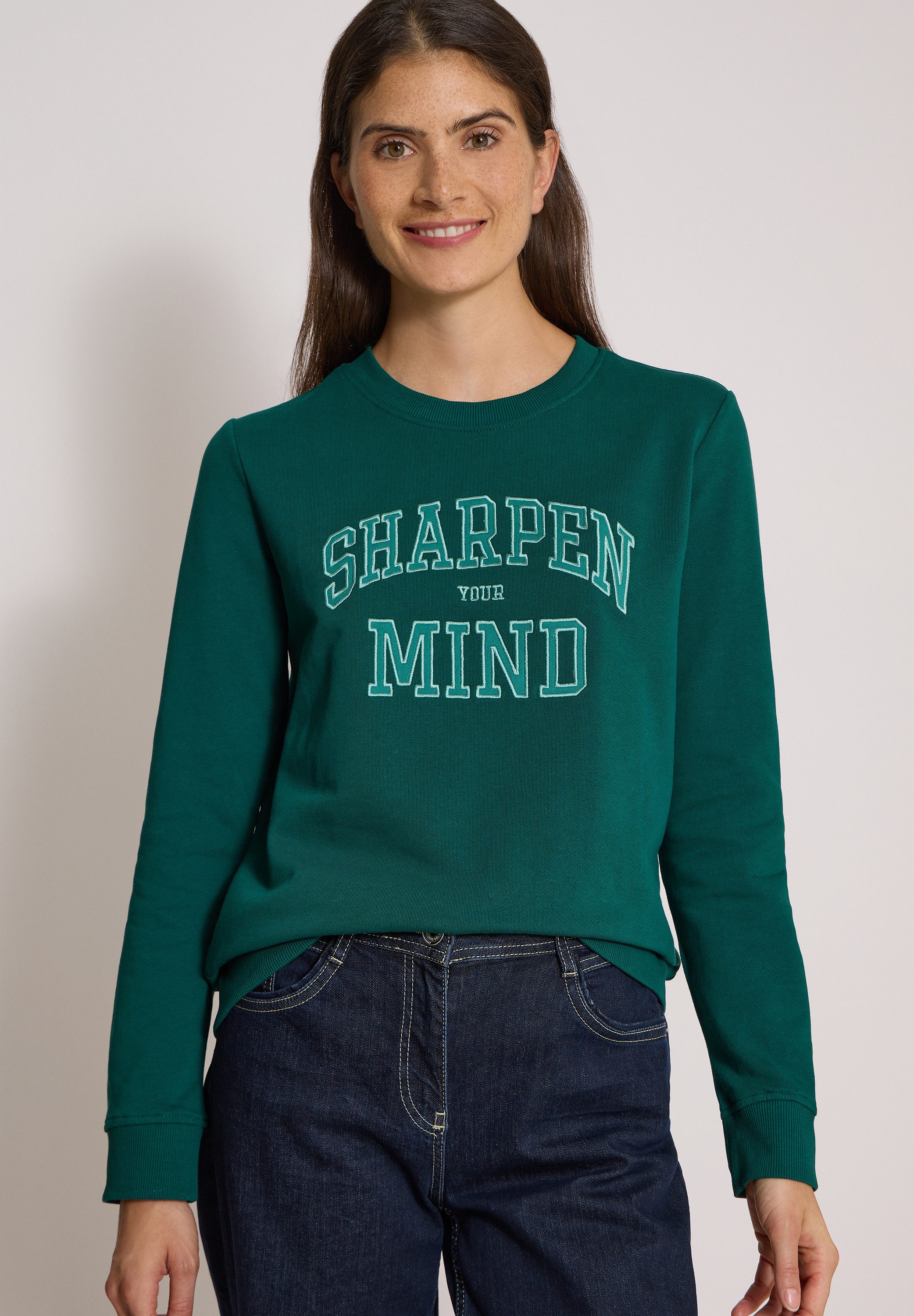 CECIL Sweatshirt mit Wording