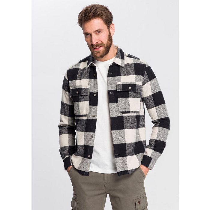 ONLY & SONS Flanellhemd SCOTT LIFE CHECK FLANNEL OVERSHIRT
