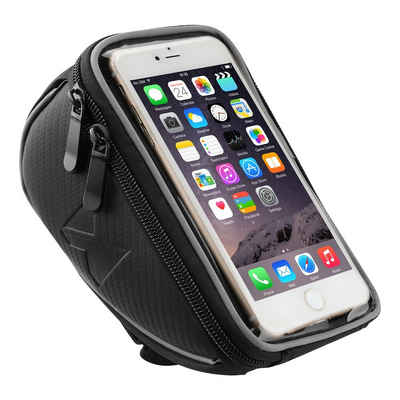 Wozinsky Fahrradtasche Fahrradtasche Rahmentasche Oberrohrtasche Handyhalterung Touchschirm