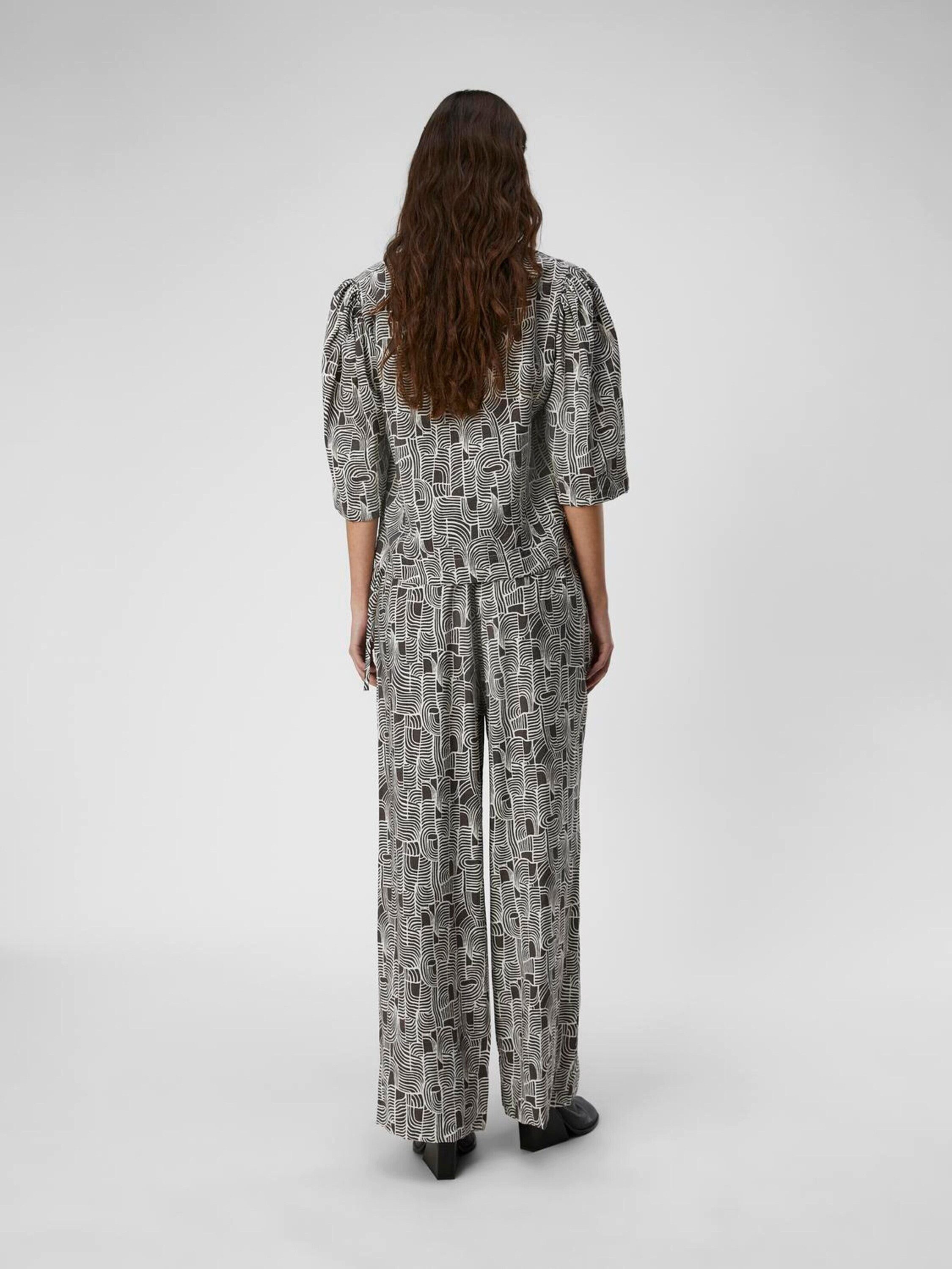 Object Langarmbluse Daya (1-tlg) Drapiert/gerafft