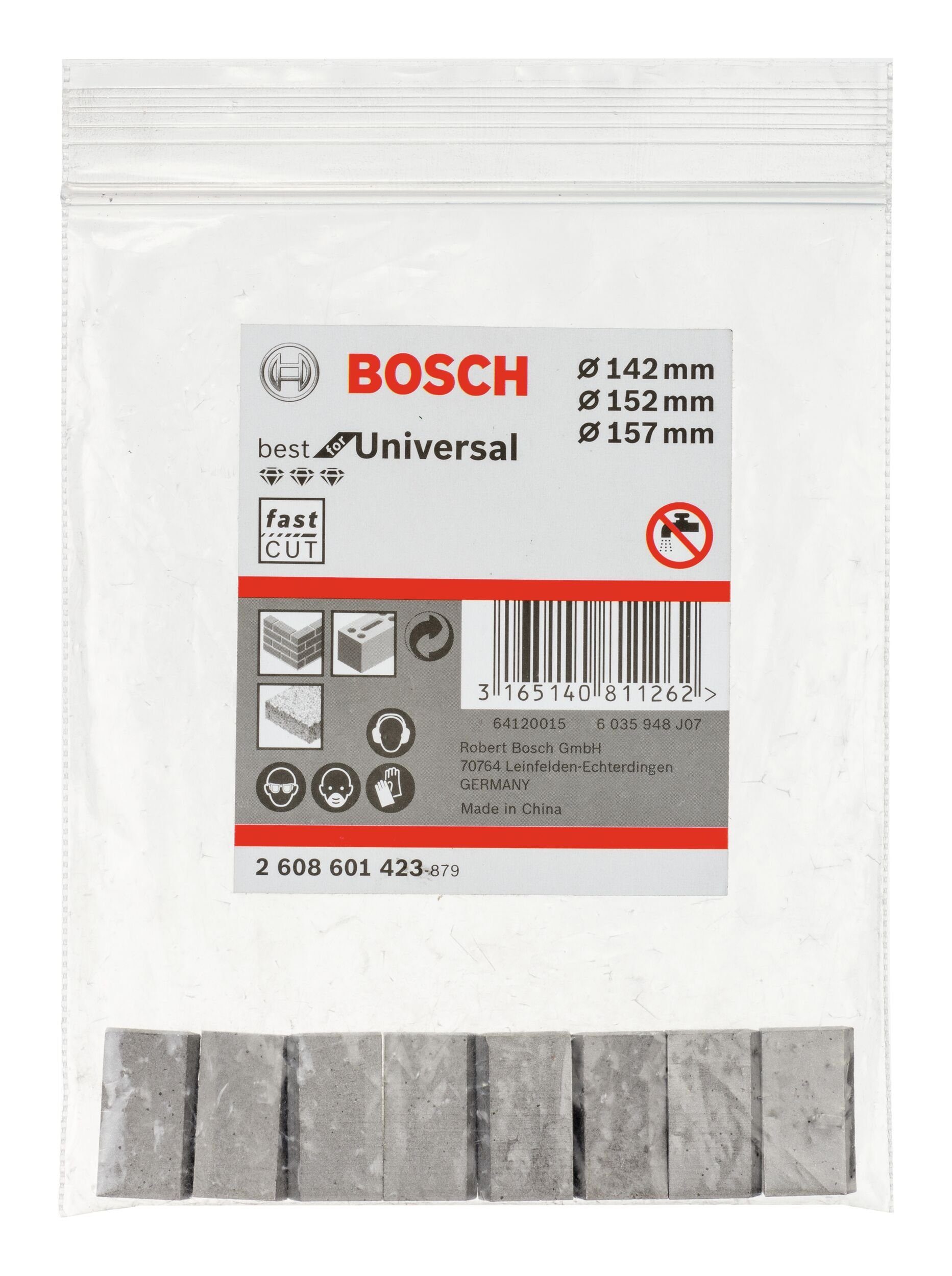 Thumbnail - BOSCH Bohrkrone, Best for Universal 1 1/4" UNC Segmente f. Diamantnassbohrkronen 8