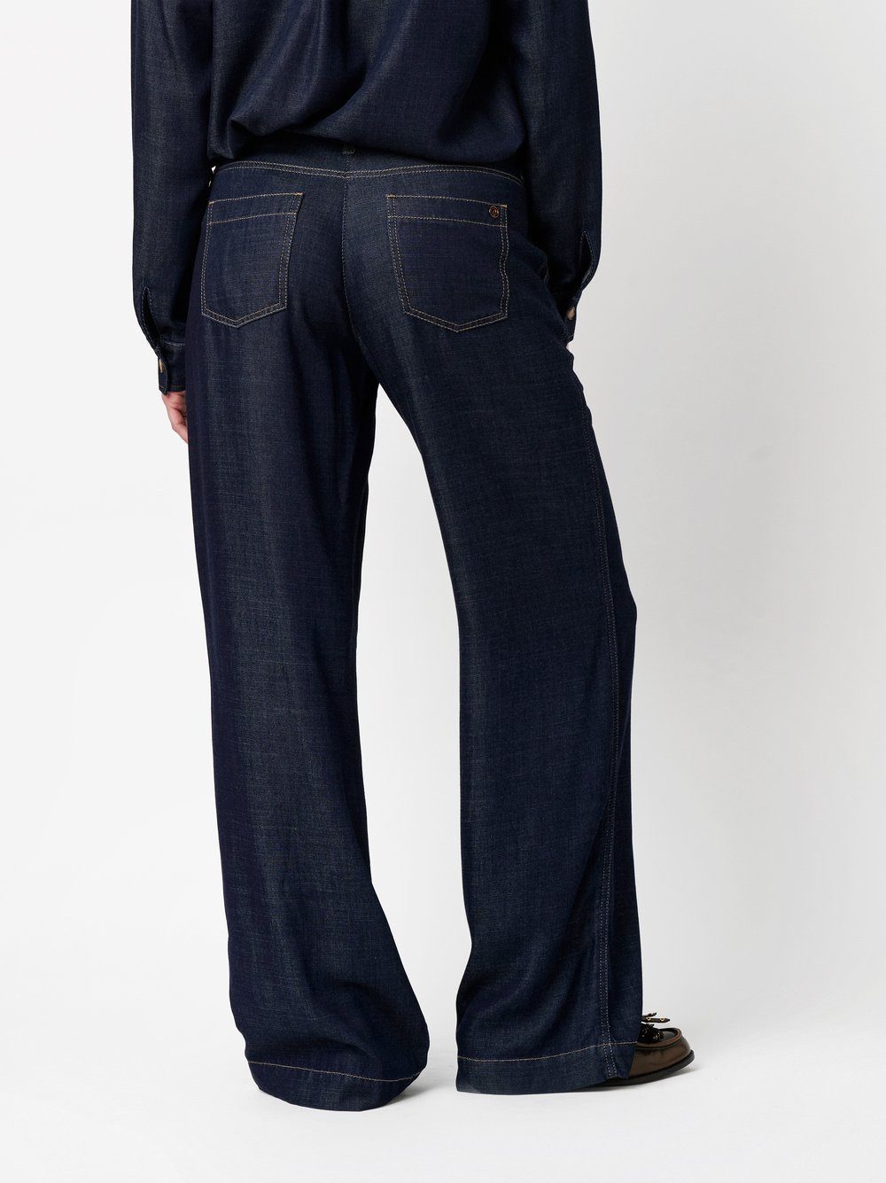 TONI Weite Jeans Liv Tailored mit Ziernähten günstig online kaufen