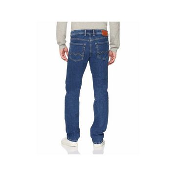 MAC Straight-Jeans blau straight fit (1-tlg)