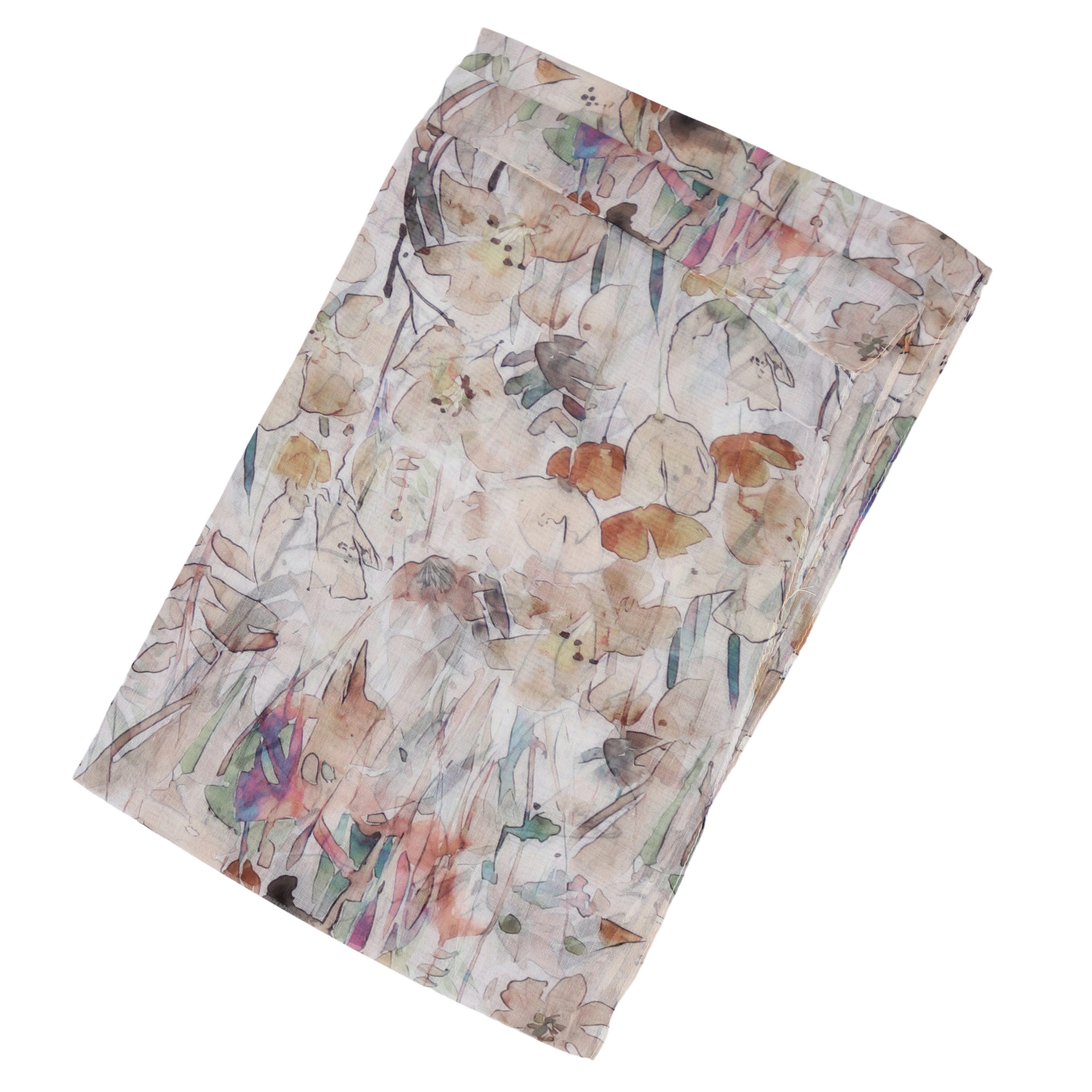 MIRROSI Loop Damen Schal mit Tollem Muster Weich aus 100% Viskose, Schlauchschal, (ca.160x48cm, zweimal um den Hals wickelbar), Damen Halstuch Stola ideal für F – Bild 2 von 4
