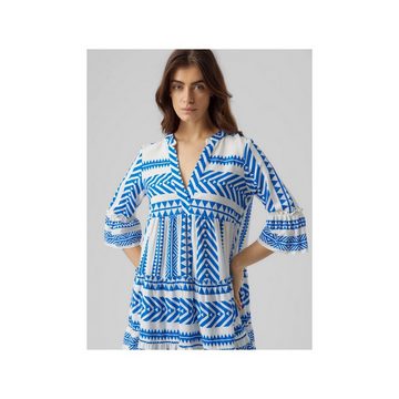 Vero Moda Langarmbluse blau passform textil (1-tlg)