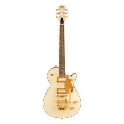 Gretsch E-Gitarre, Electromatic Pristine LTD Jet Single-Cut with Bigsby White Gold - Si