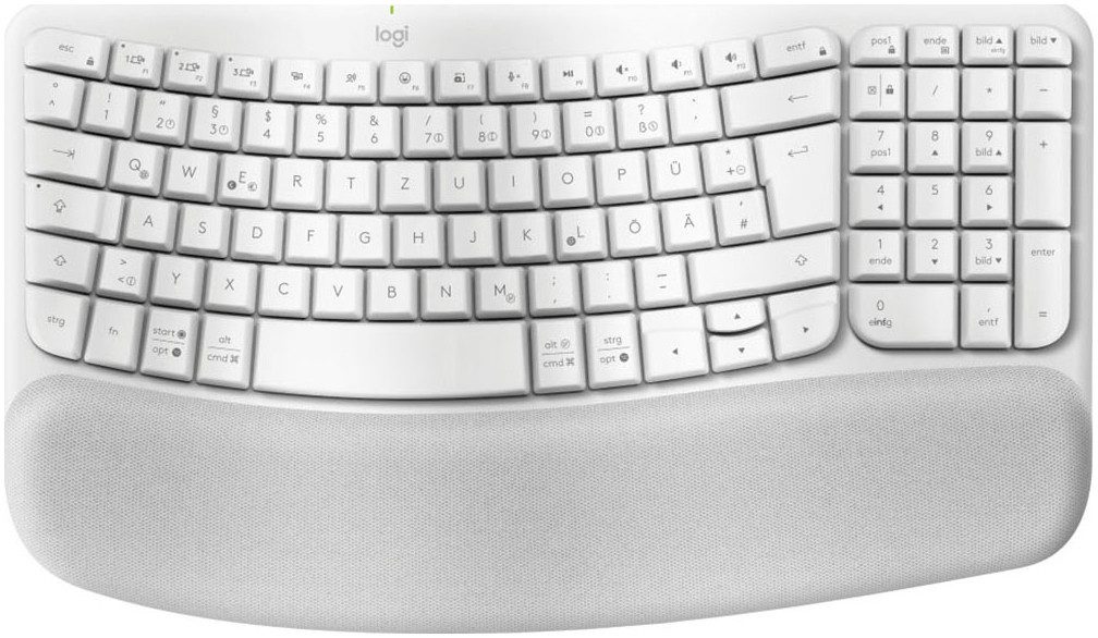 Logitech Wave Keys ergonomische Tastatur