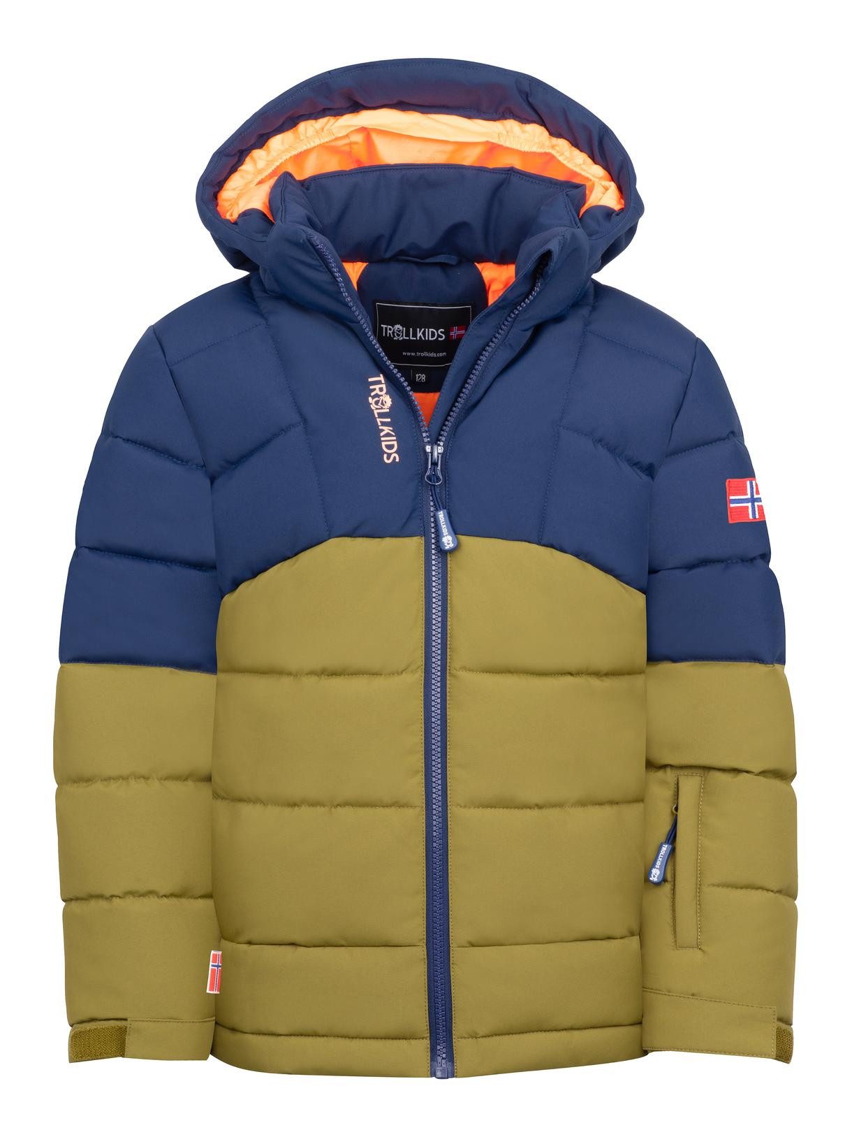 TROLLKIDS Skijacke TROLLKIDS »Gryllefjord« Kinder Skijacke, wasserabweisend, winddicht