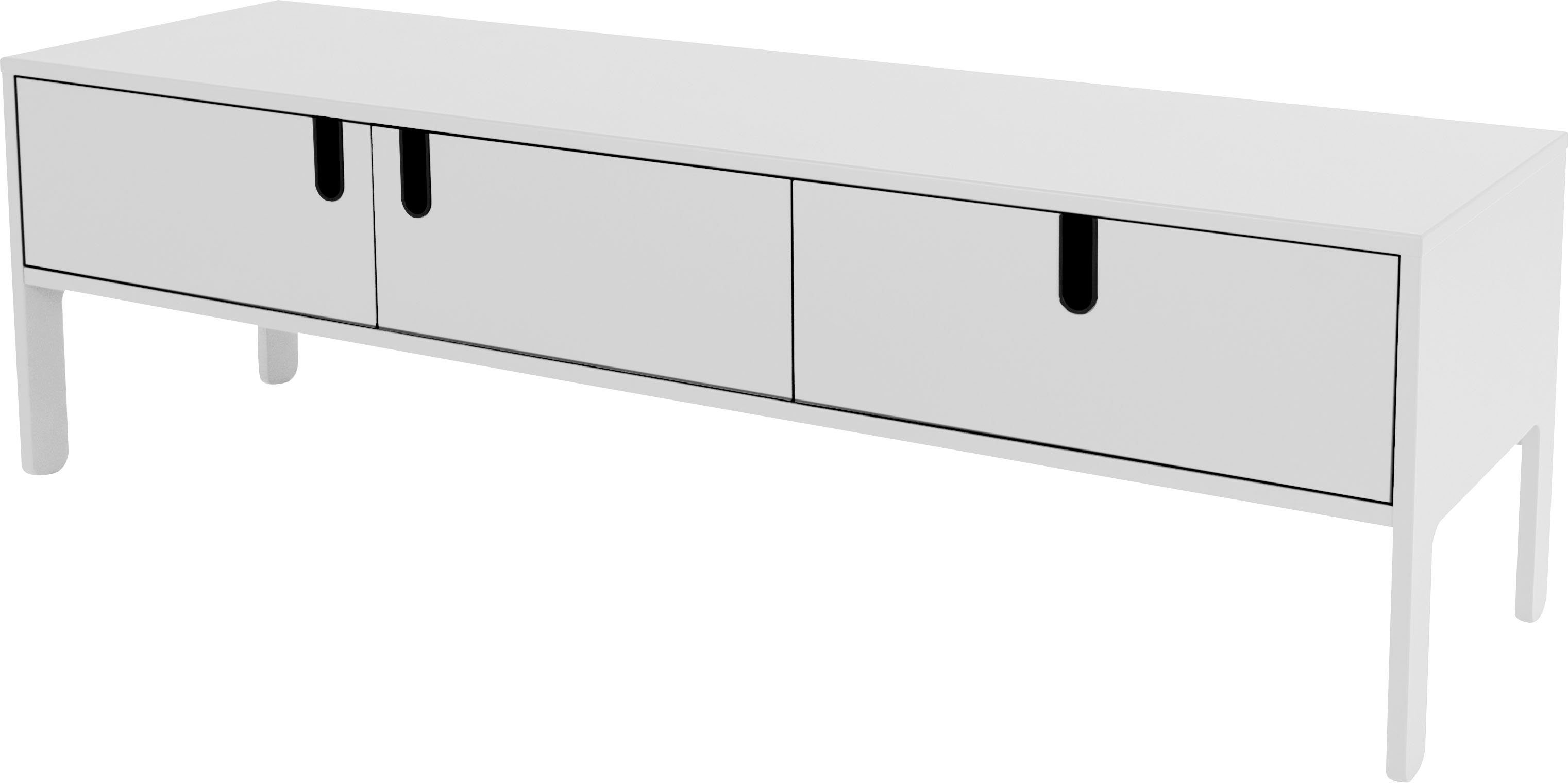 Tenzo Lowboard UNO, mit 2 Türen und 1 Schublade, Design von Olivier Toulouse  By Tenzo | Schreibtische