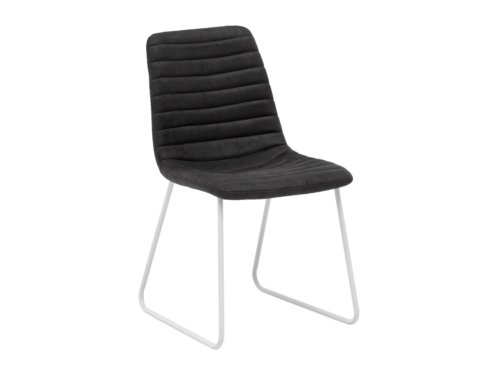 Stuhl Esszimmerstuhl massivum weiß grau 2er Set / Milton