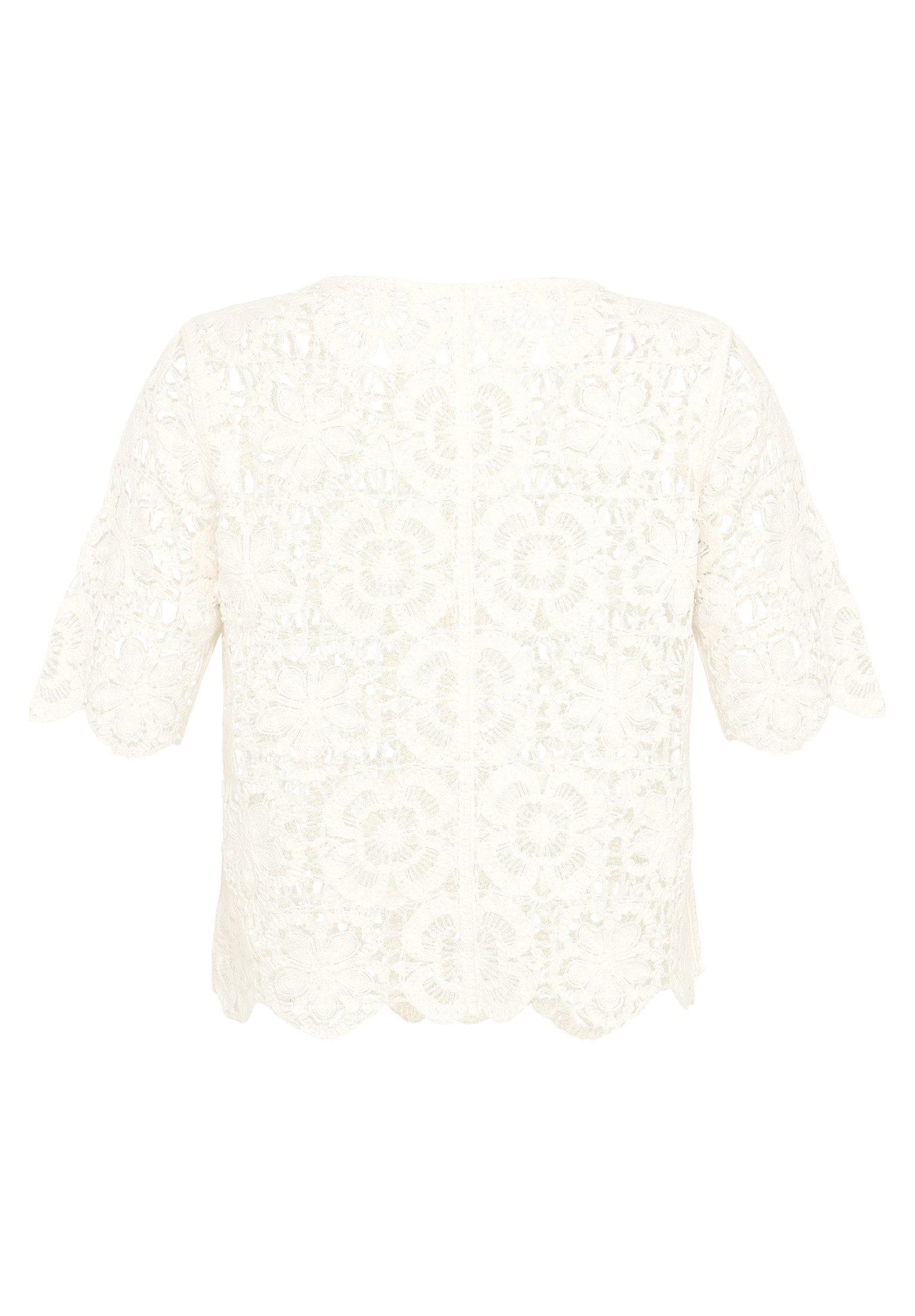 Betty&Co Kurzarmshirt Damen mit U-Boot-Ausschnitt (1-tlg)
