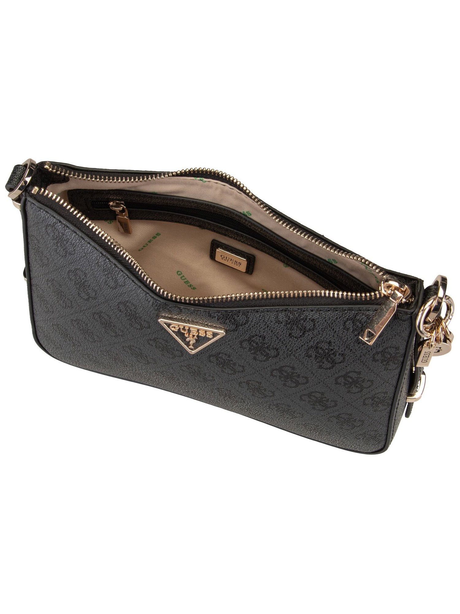 Guess Handtasche Eco Erica Top Zip, Schultertaschen