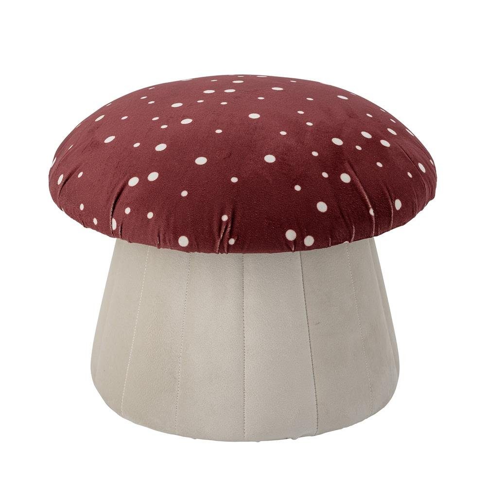 Bloomingville Hocker Lue Hocker Pilz Rot günstig online kaufen