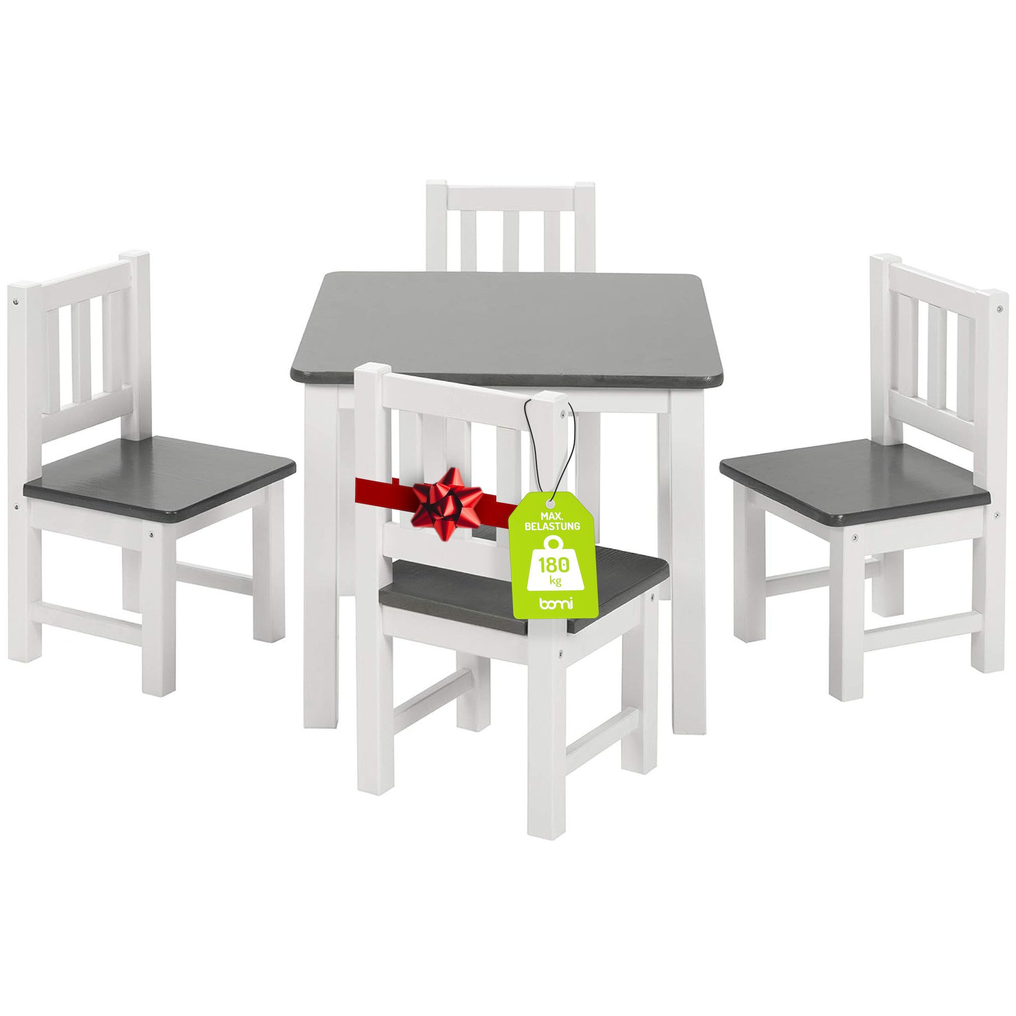 BOMI Kindersitzgruppe Holzsitzgruppe Amy, (Set, 5-tlg., oder 5 tlg. erhältl günstig online kaufen