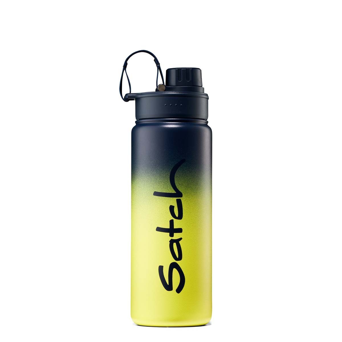 Satch Trinkflasche Edelstahl-Trinkflasche, BPA-frei 01017-90244-10 Blue Graffiti | Kinder-Trinkflaschen