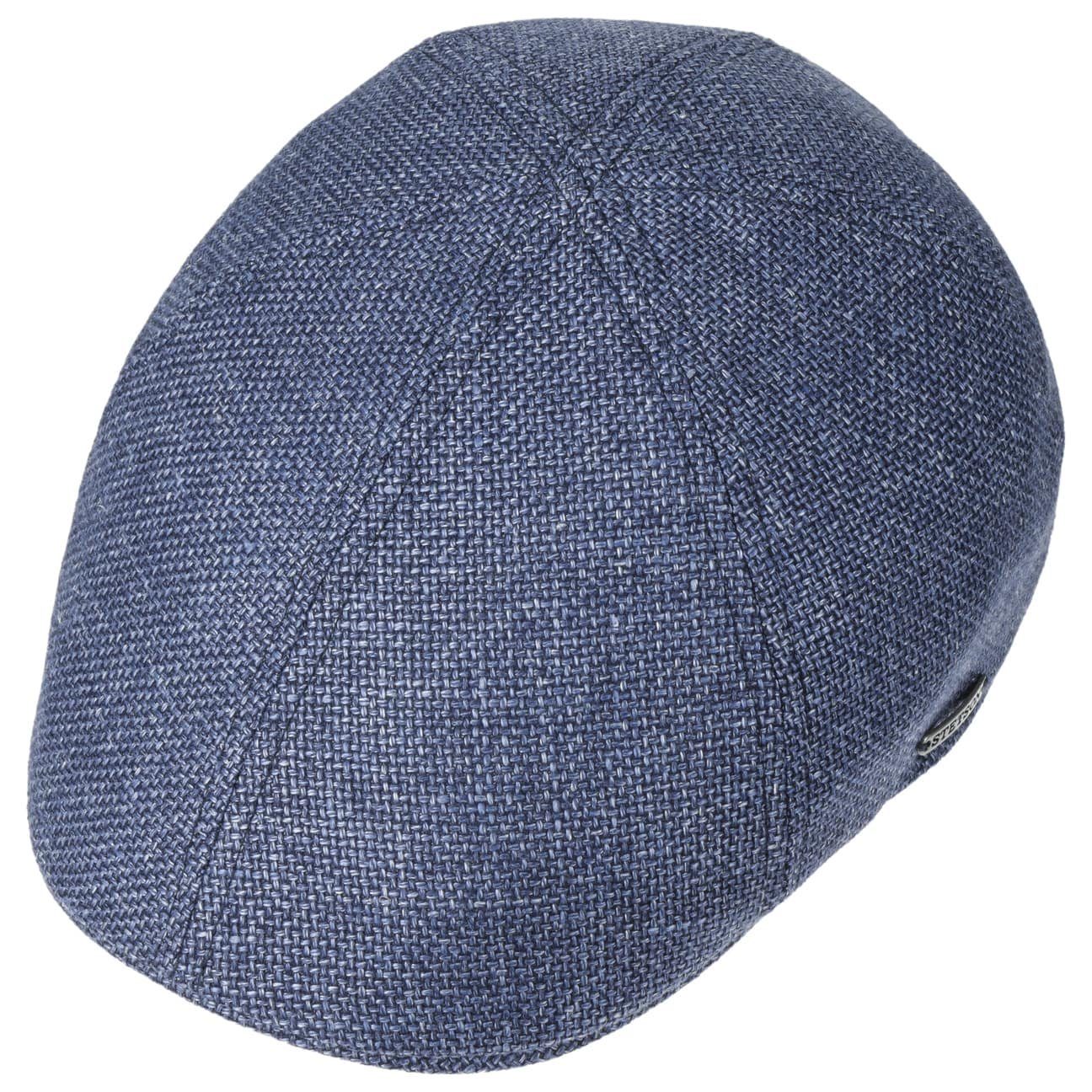 mit Flat Schirm, Schirmmütze Made the Stetson in (1-St) blau-meliert Cap EU