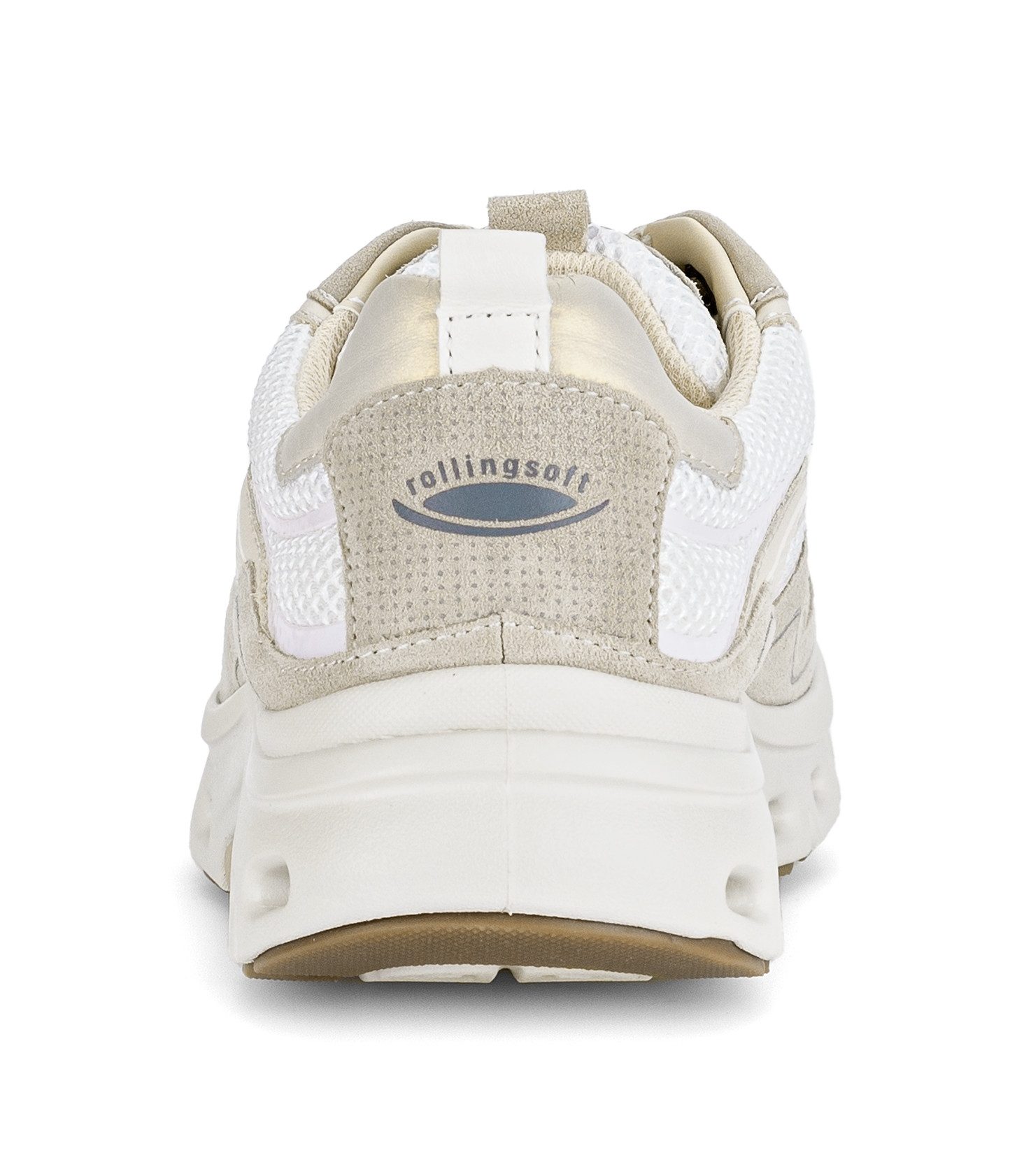 rollingsoft Keilsneaker, Freizeitschuh, Halbschuh, Schnürschuh mit weichem Schaftrand