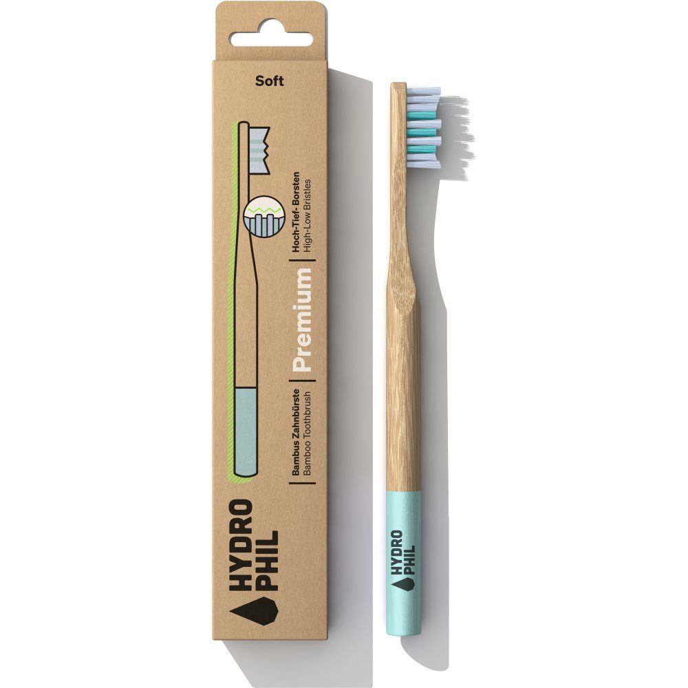 Hydrophil Zahnbürste Bambus- Premium Soft, Stk