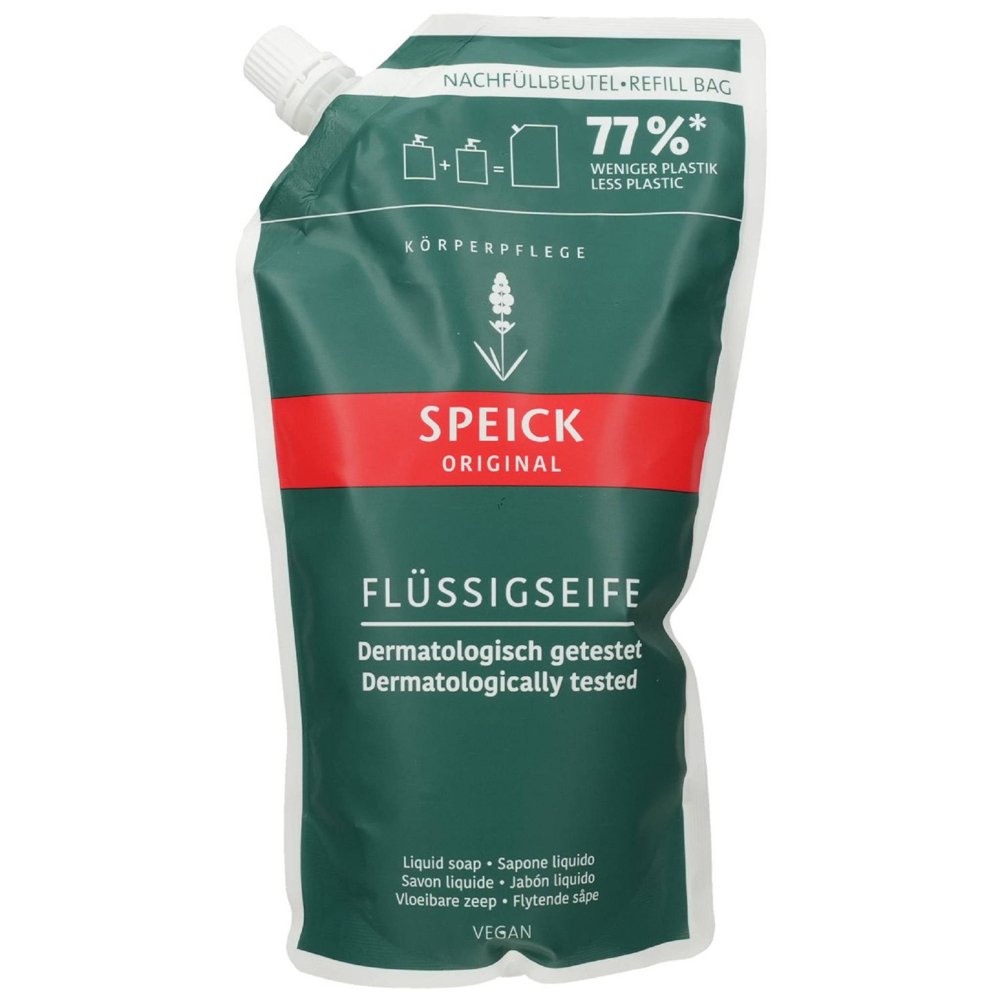 Speick Flüssigseife Original Flüssigseife Nachfüllbeutel 600ml PZN 18496467