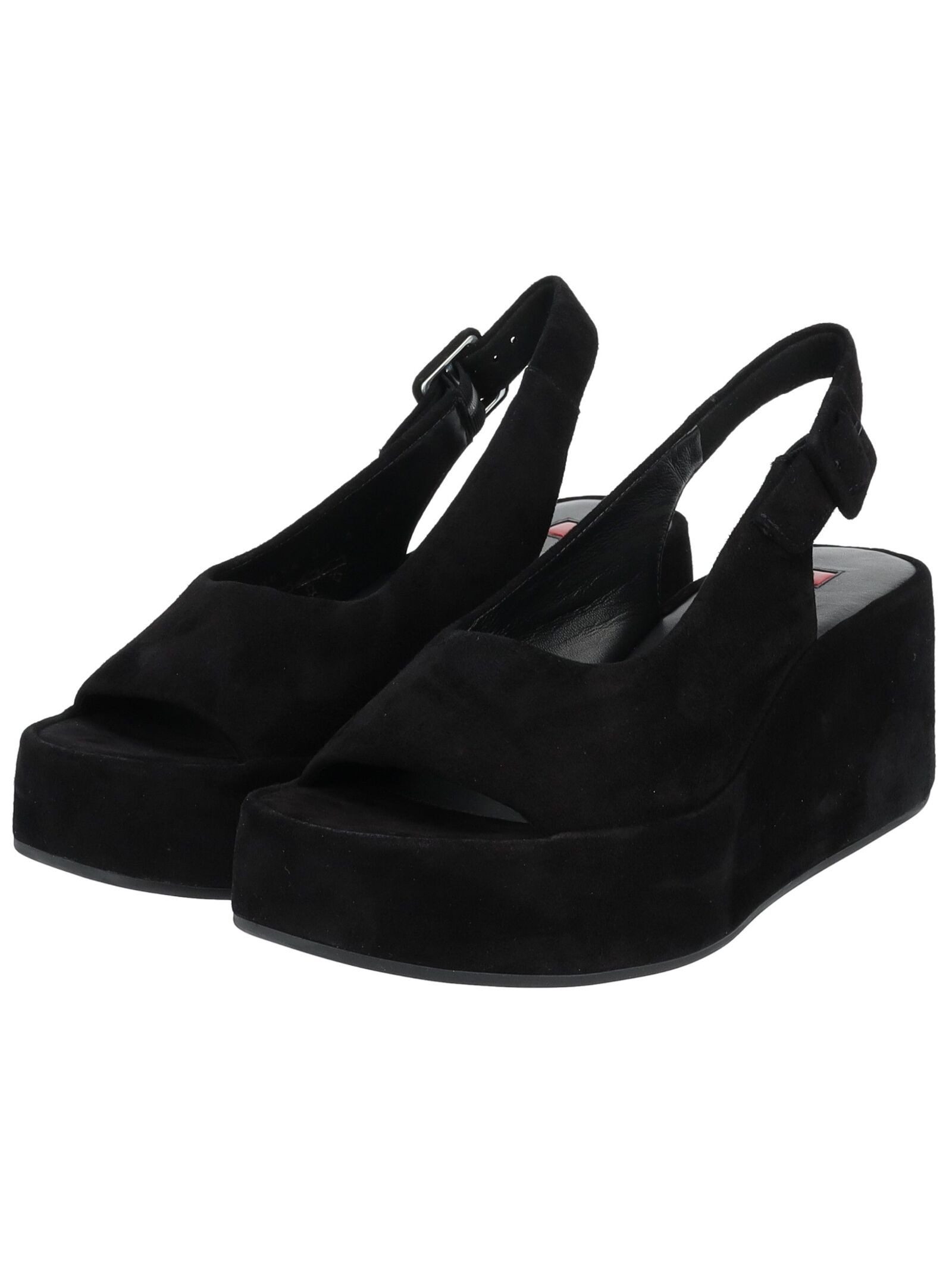 Högl Sandalen Veloursleder . Keilsandalette