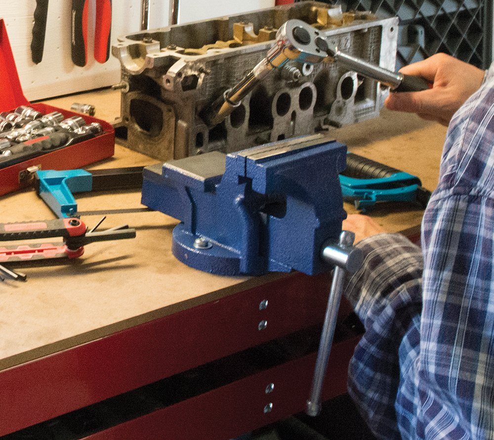 Schraubstock Ingenieurs Schraubstock 100 mm