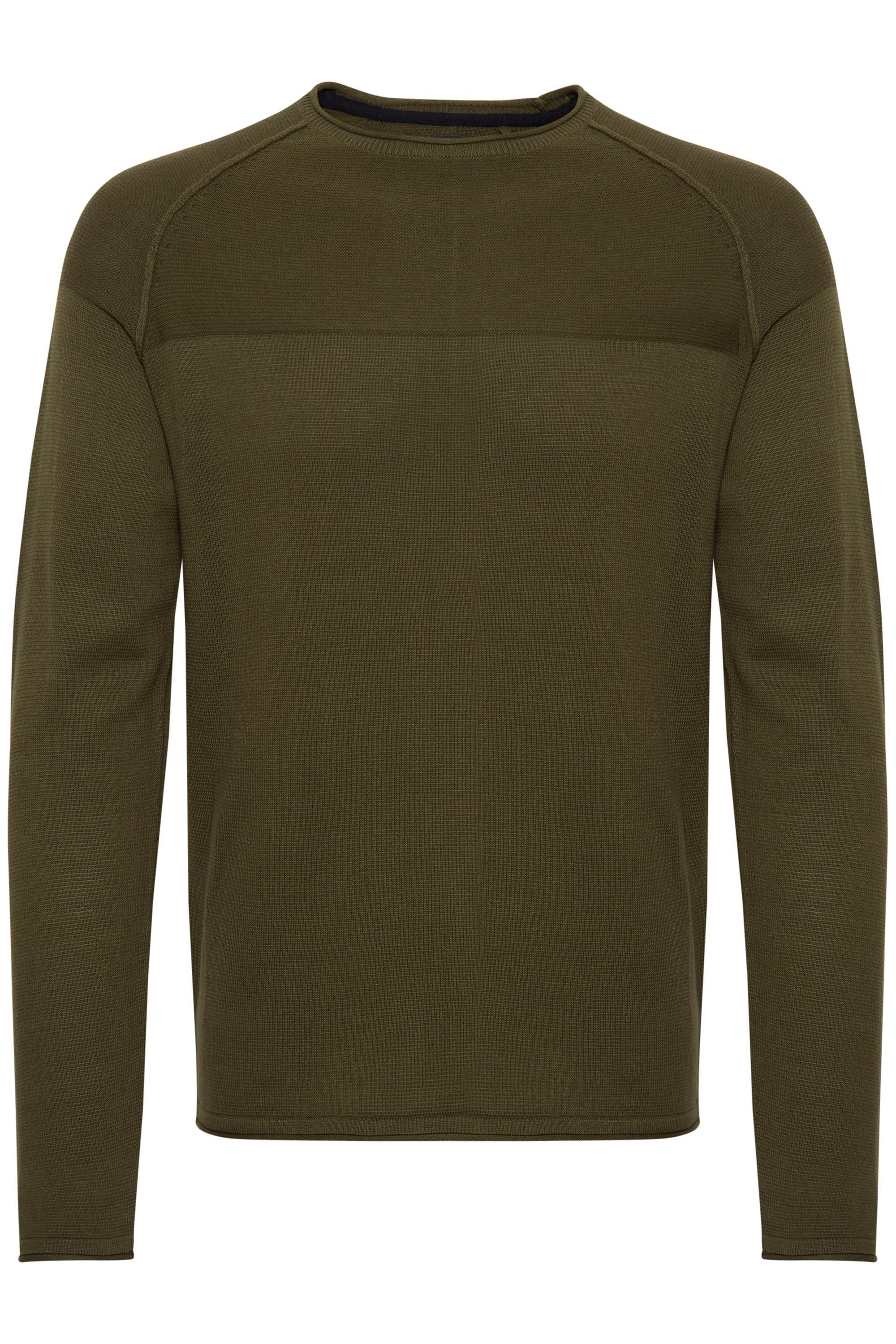 Blend Strickpullover BHAdriano Feinstrick-Pullover mit Ziernähten günstig online kaufen