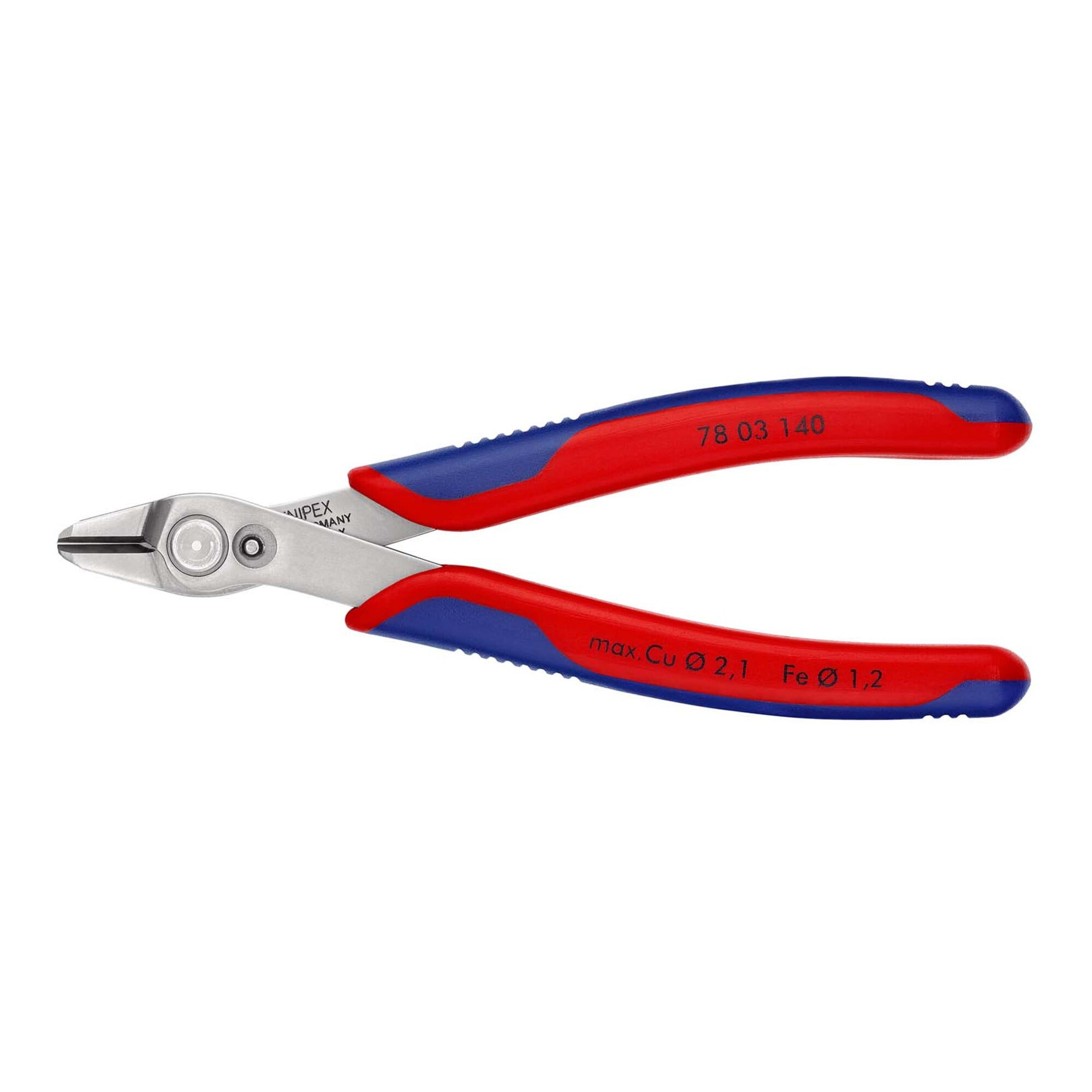 Knipex Seitenschneider KNIPEX 78 03 140 Electronic Super Knips® XL mit Mehrkomponenten-Hüllen