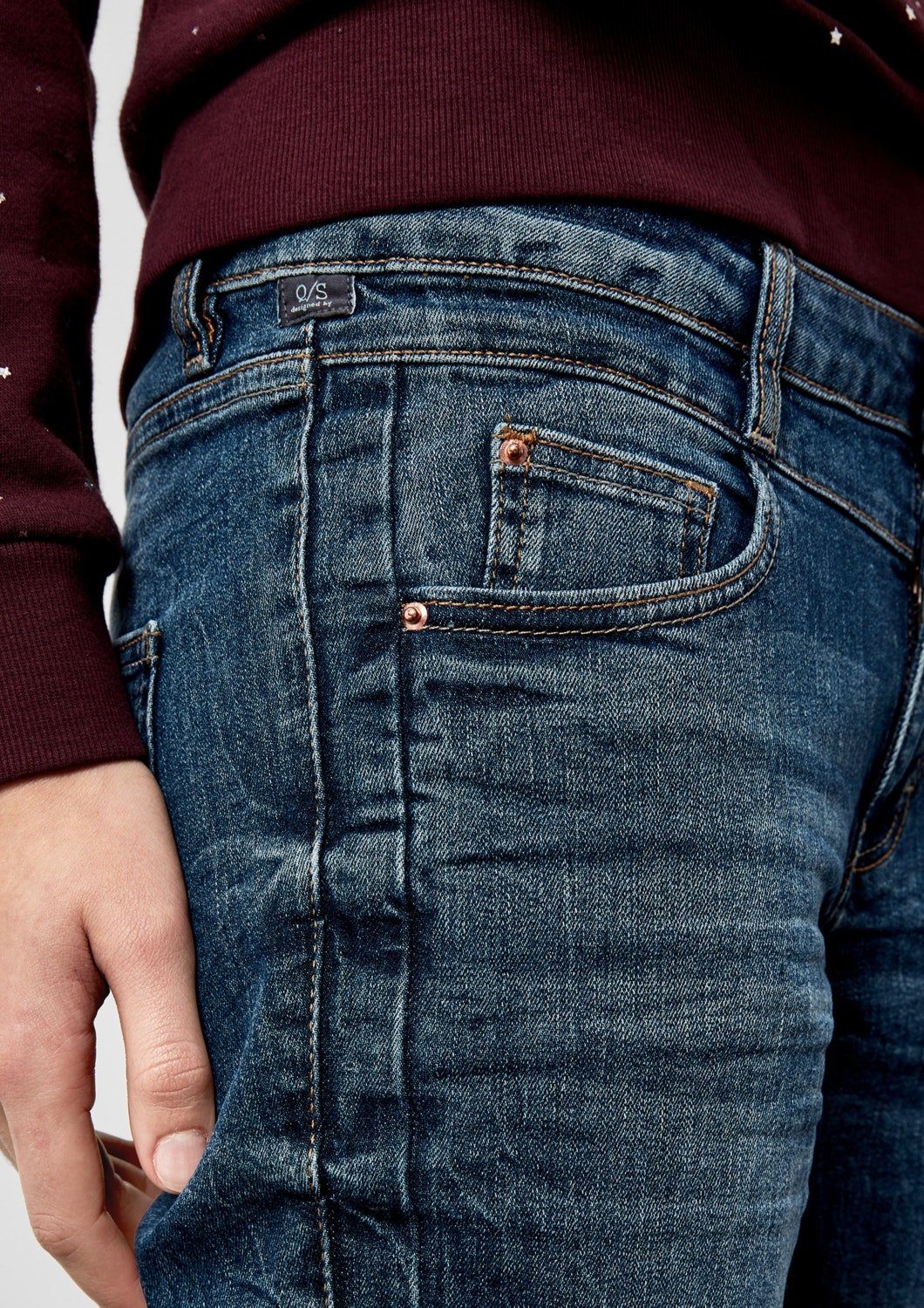QS LEG 5-Pocket-Jeans SLIM