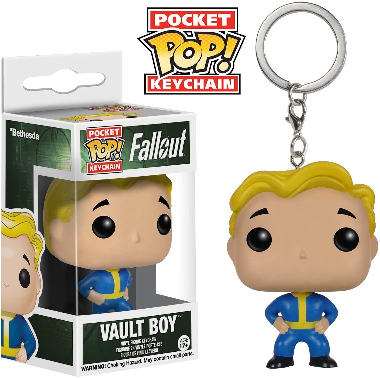 Funko Schlüsselanhänger Fallout - Vault Boy Pocket Pop!