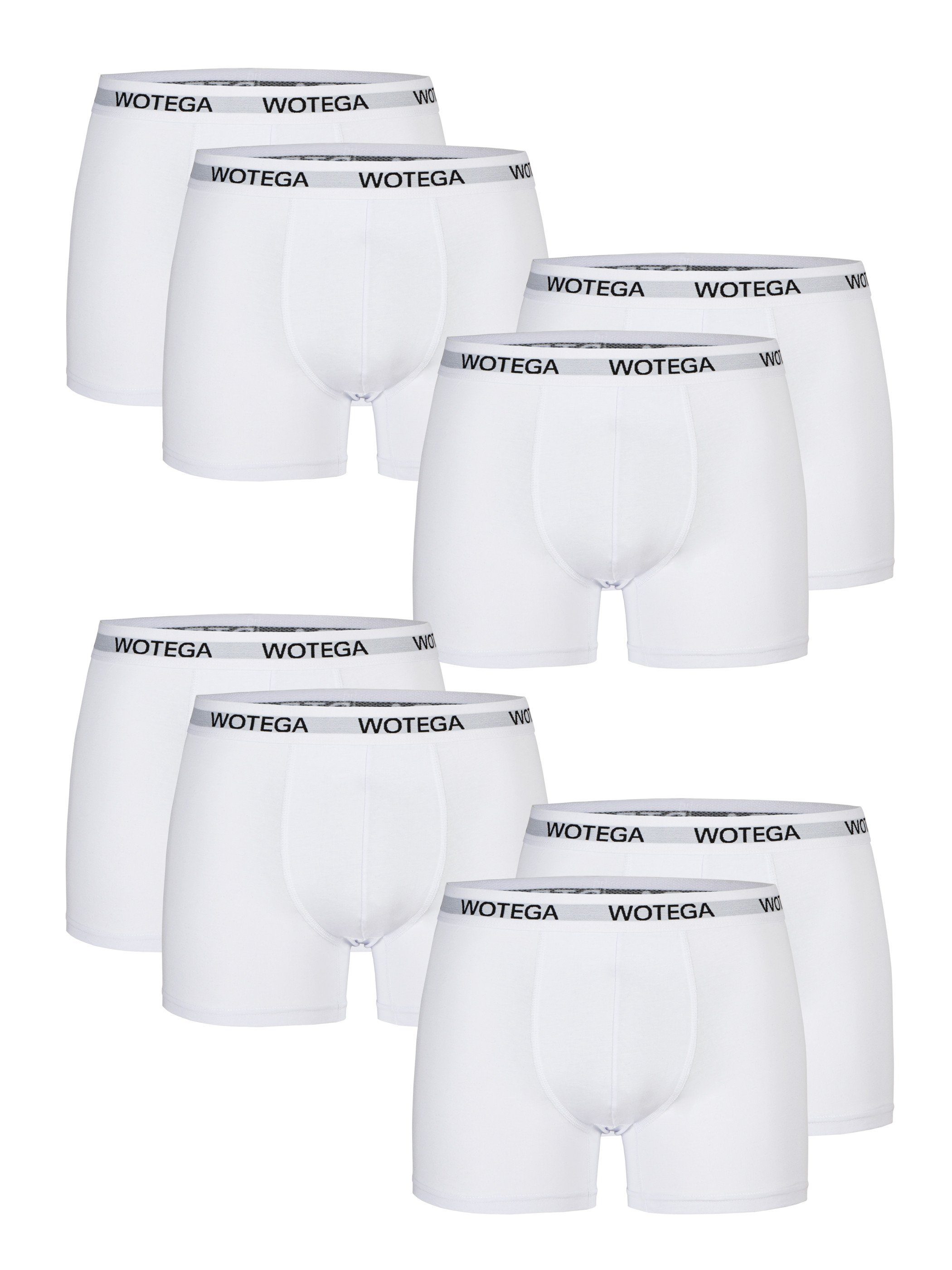 WOTEGA Boxershorts Joe (Spar-Set, 8er-Pack) moderne Baumwoll Unterhosen exk günstig online kaufen