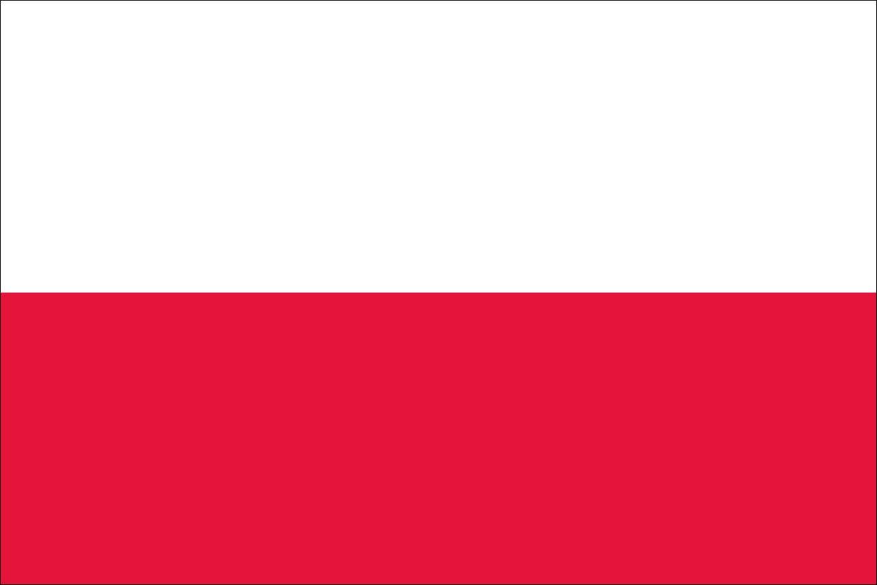 flaggenmeer Flagge Polen 80 g/m²