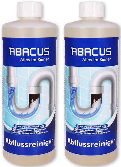 ABACUS Rohrreiniger (Set, 2 x 1000 ml, wirkt schnell)