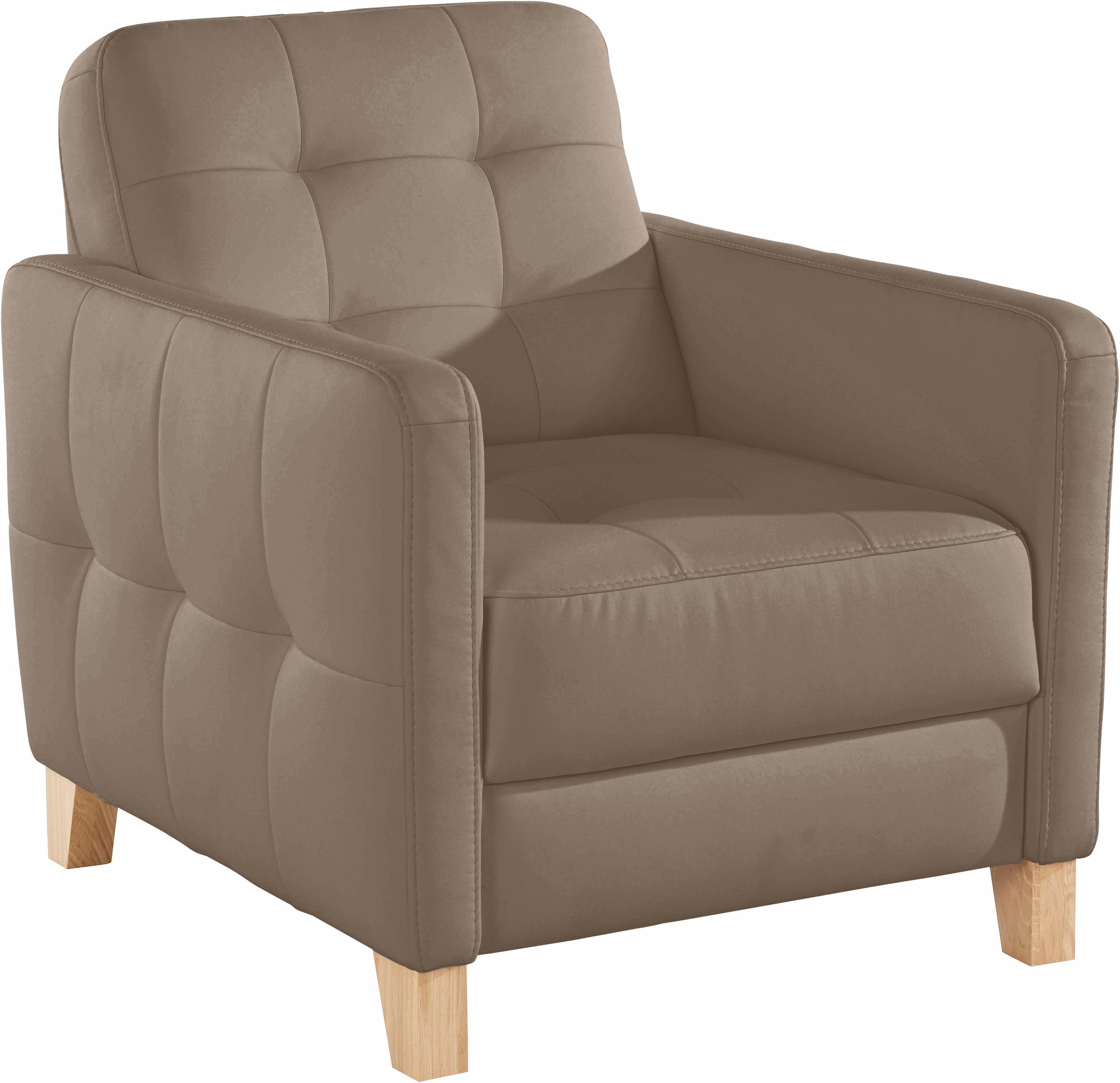exxpo - sofa fashion Sessel Elio, Loungesessel, aufwendige Detailverarbeitung, bequem und modern, hoher Sitzkomfort für entspannende Momente