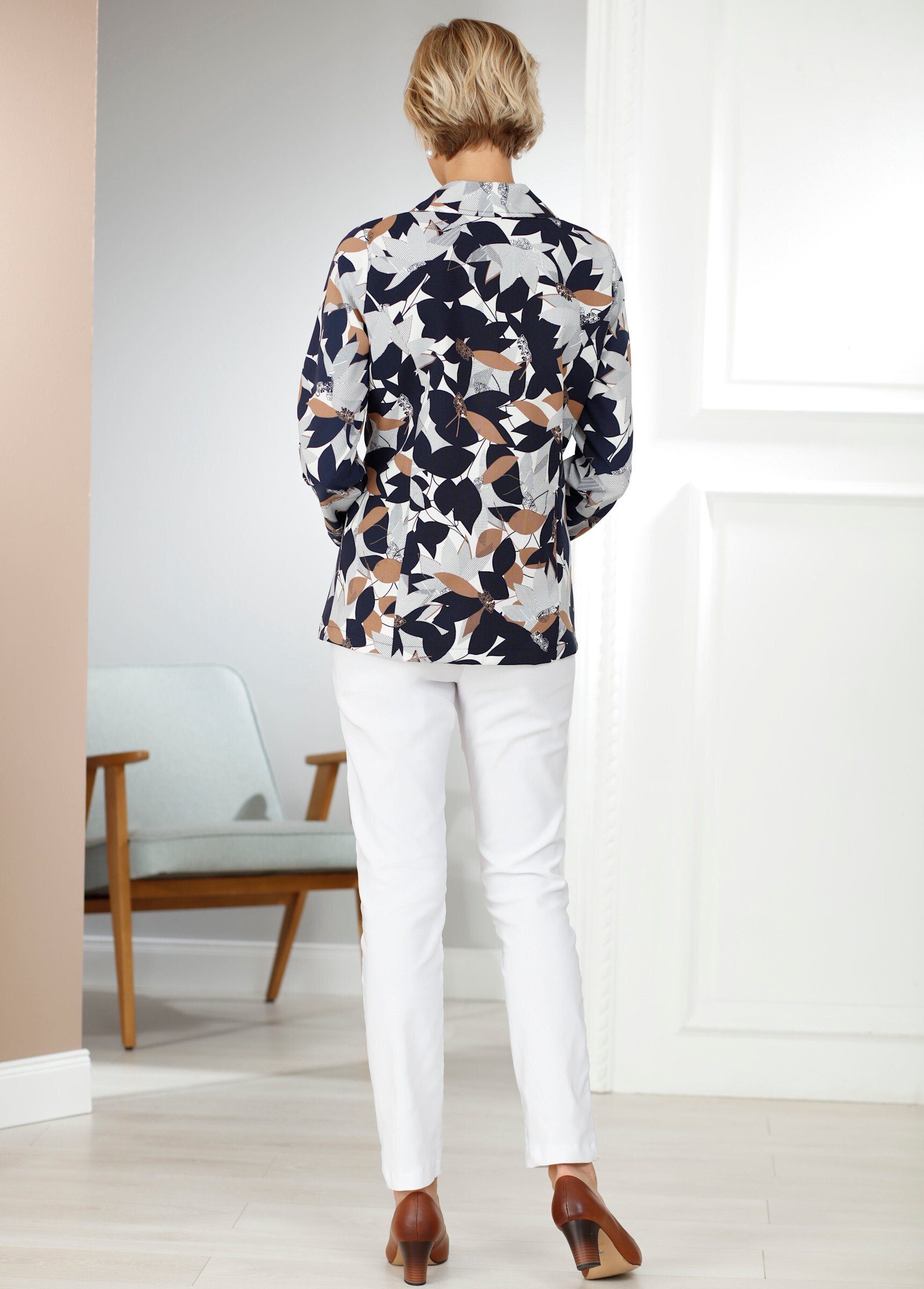 Sieh an! Jerseyhose Stretch-Hose Innenbeinlänge ca. 72 cm