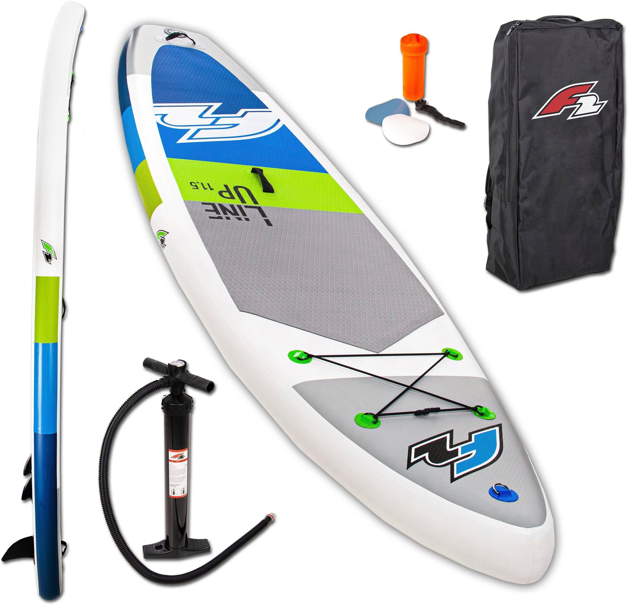 SMO SUP-Board F2 Line Up (Set, 3 Inflatable tlg) F2 blue,