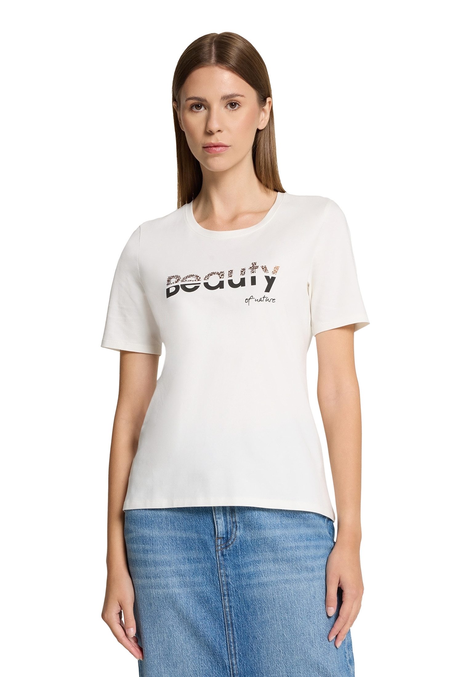 Kurzarmshirt Betty Barclay Damen Basic Shirt mit Aufdruck