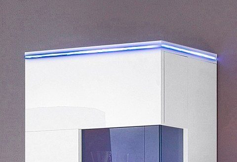 Höltkemeyer LED Glaskantenbeleuchtung, integriert LED fest blau