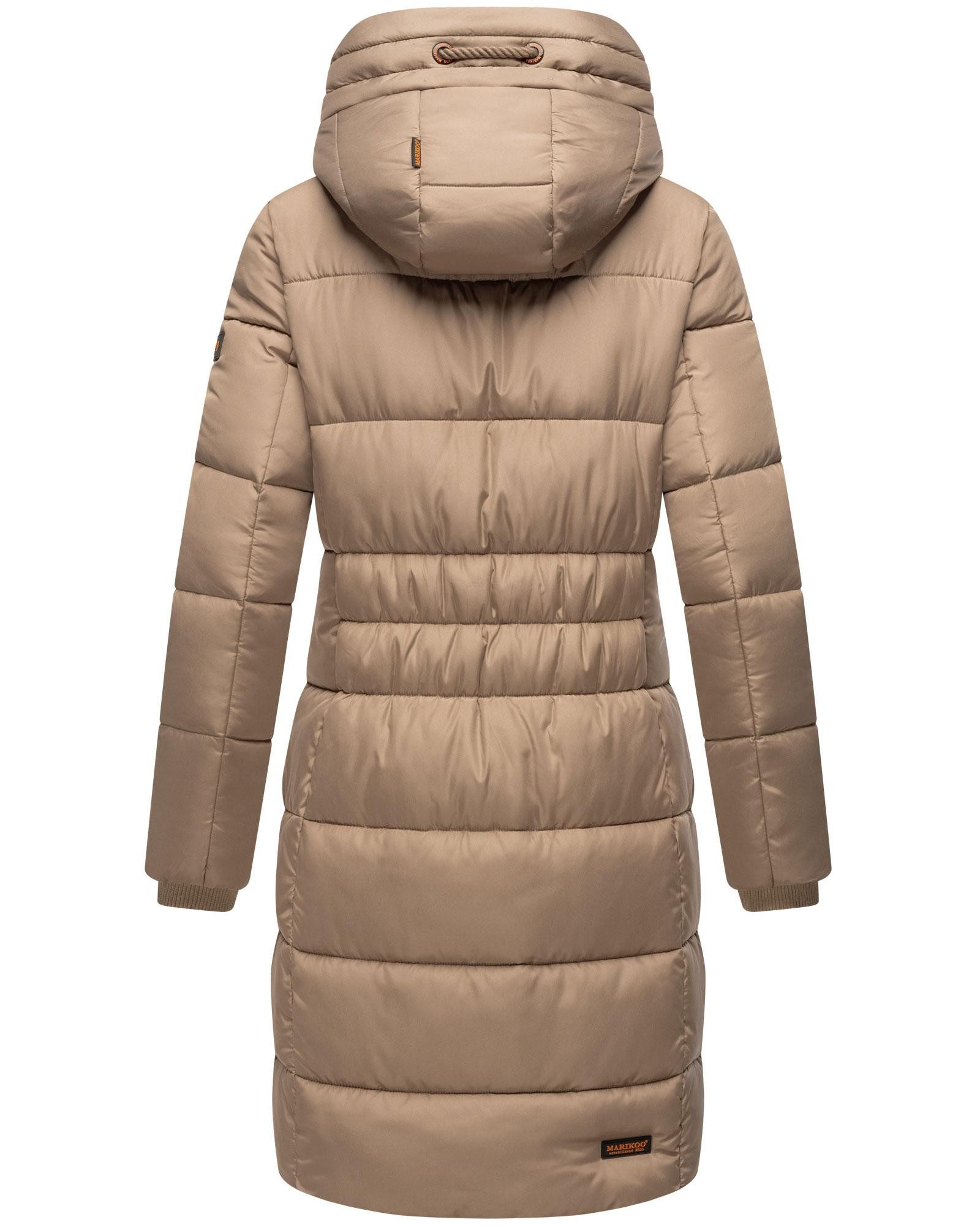 Marikoo Outdoorjacke mit einer großen Kapuze – Bild 4 von 5