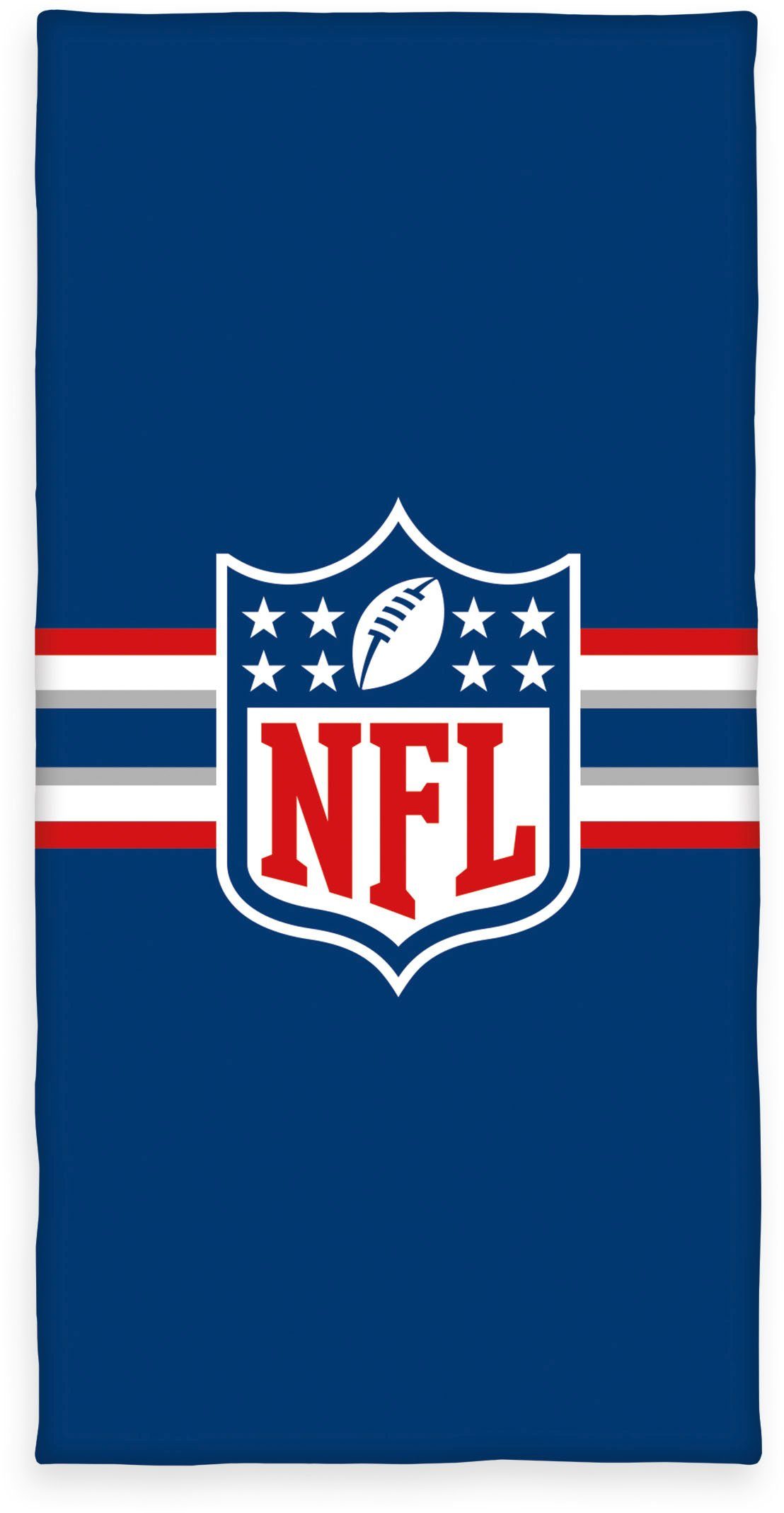 Badetuch NFL Super Bowl, Velours (1-St), hochfarbig bedruckt, American Football