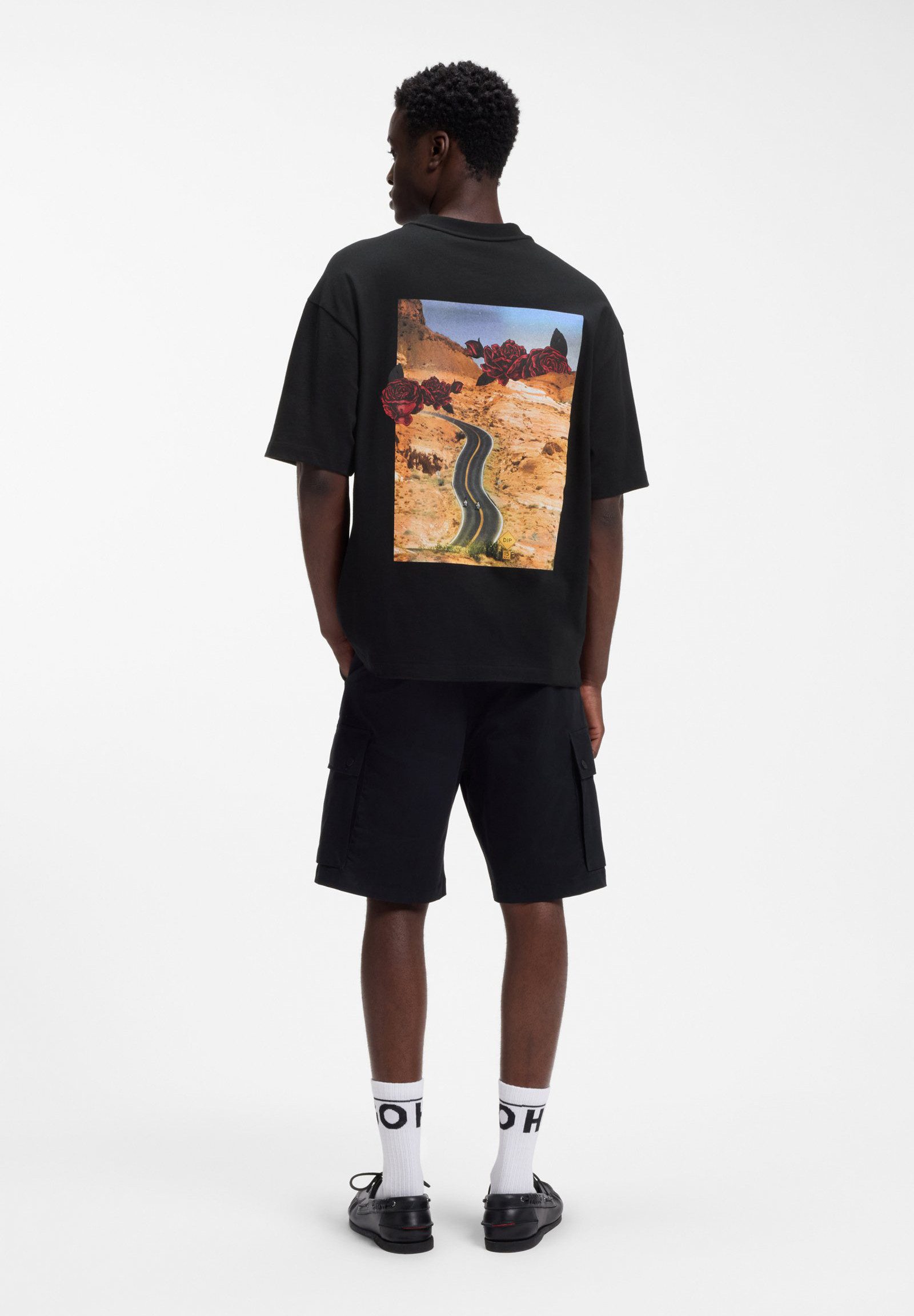 HUGO T-Shirt Domans (1-tlg)