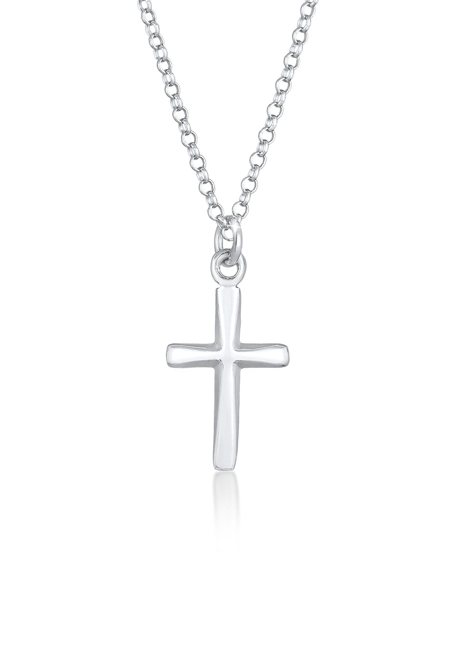 Elli Kette mit Anhänger Kreuz Filigran Glauben Symbol 925 Silber, Kreuz günstig online kaufen