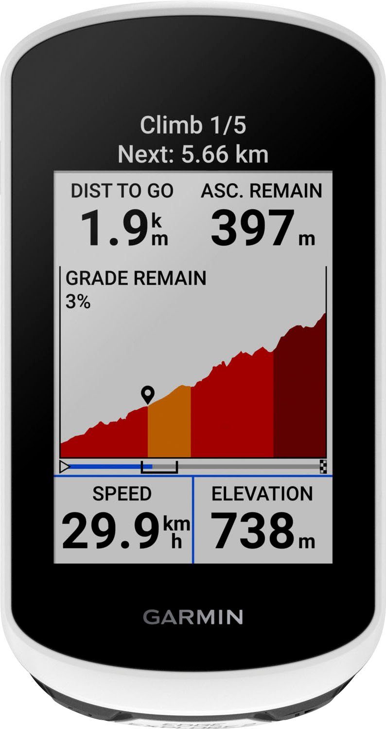 Garmin Edge Explore 2 Outdoor-Navigationsgerät (Unfall-Benachrichtigung, SOS-Notruf)
