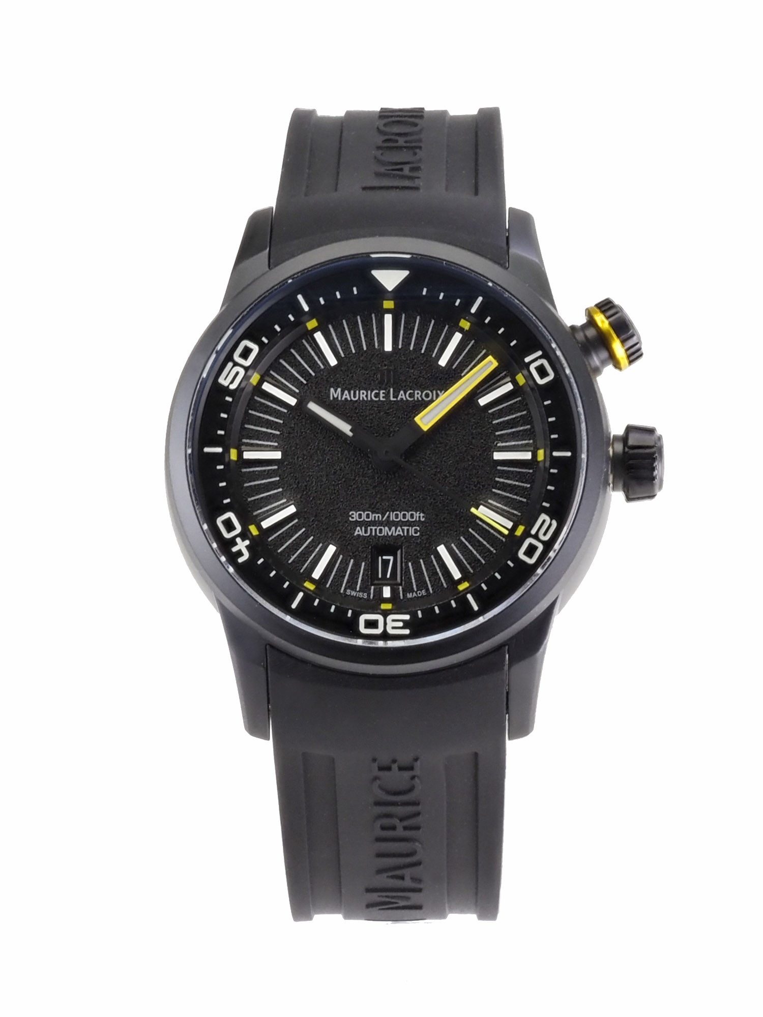 MAURICE LACROIX Taucheruhr Herren Uhr Pontos Automatik PT6248-DLB00-330-2 30 ATM Pontos