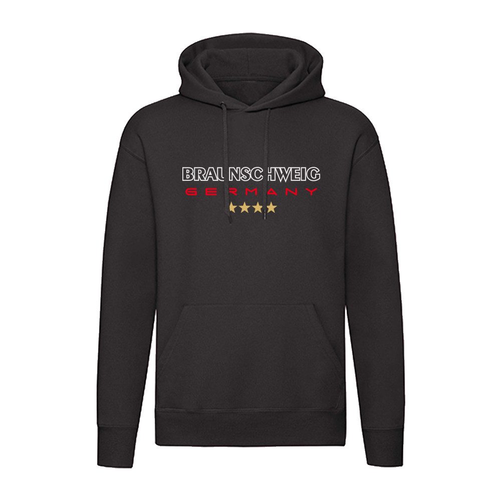 G-graphics Hoodie Braunschweig Germany Unisex Pullover mit einem Motiv für den echten Fan