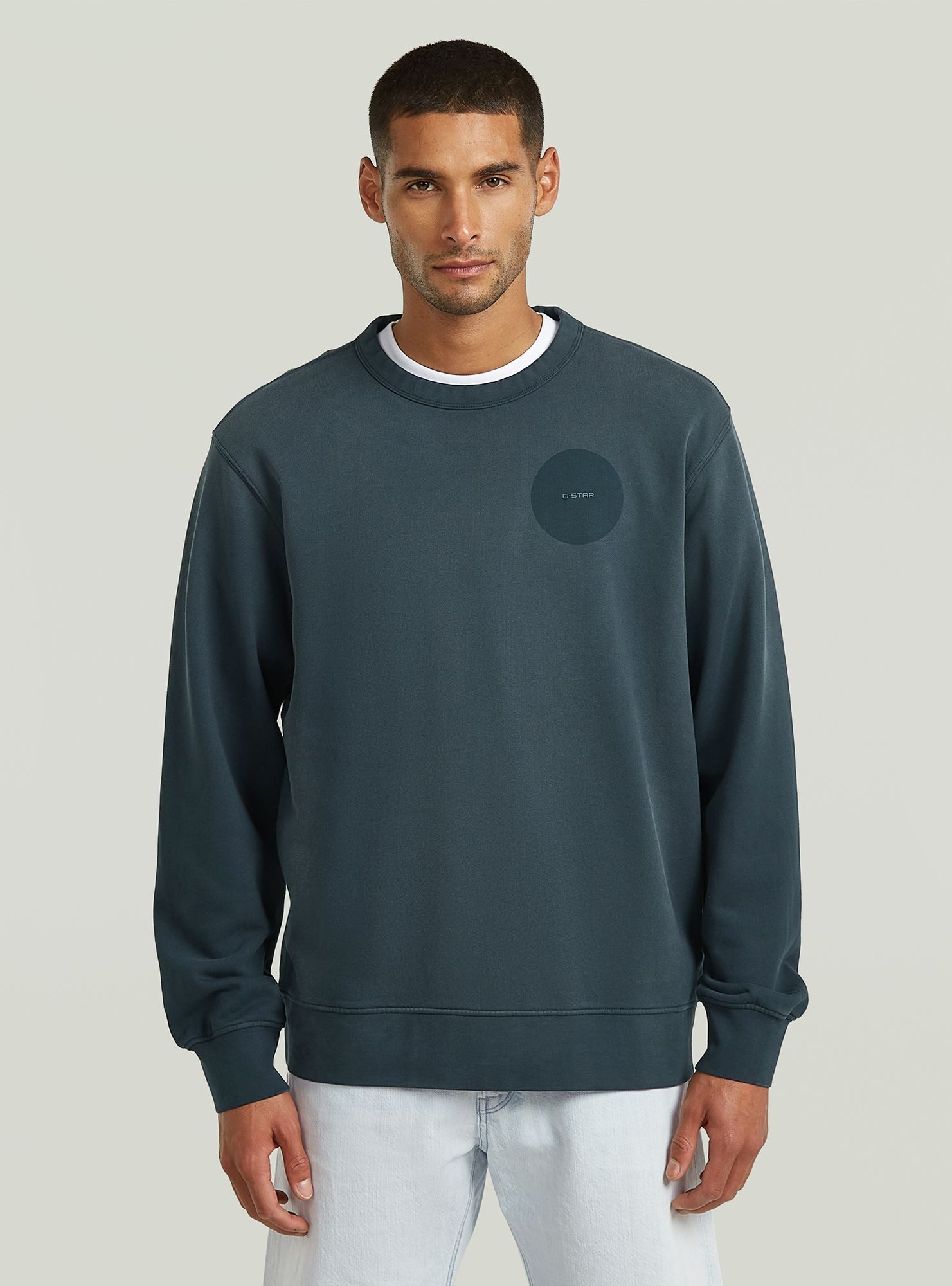 G-STAR Longpullover Sunfaded Sweatshirt