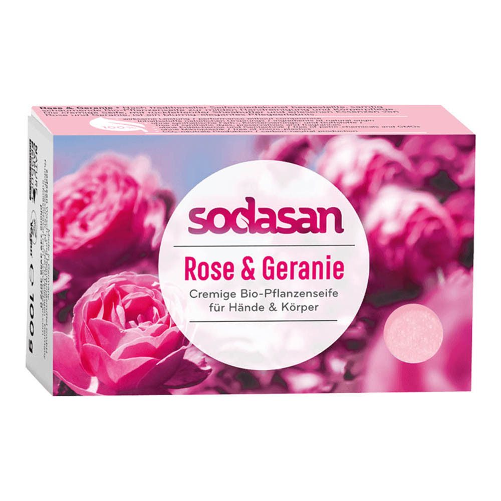 Handseife Cream - Wildrose Seife 100g 3er Pack