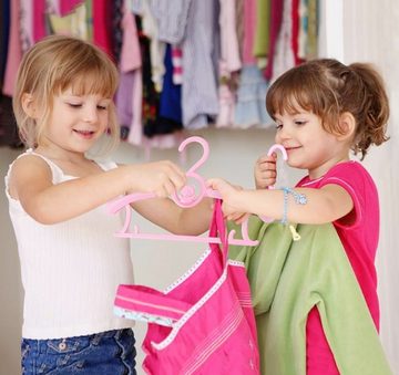 Homewit Kleiderbügel Ausziehbare Babykleiderbügel 29~37 cm ausziehbare Kinderkleiderbügel, (Set, 1-tlg), 100% aus neues Kunststoff, Ideal für Baby und Kind